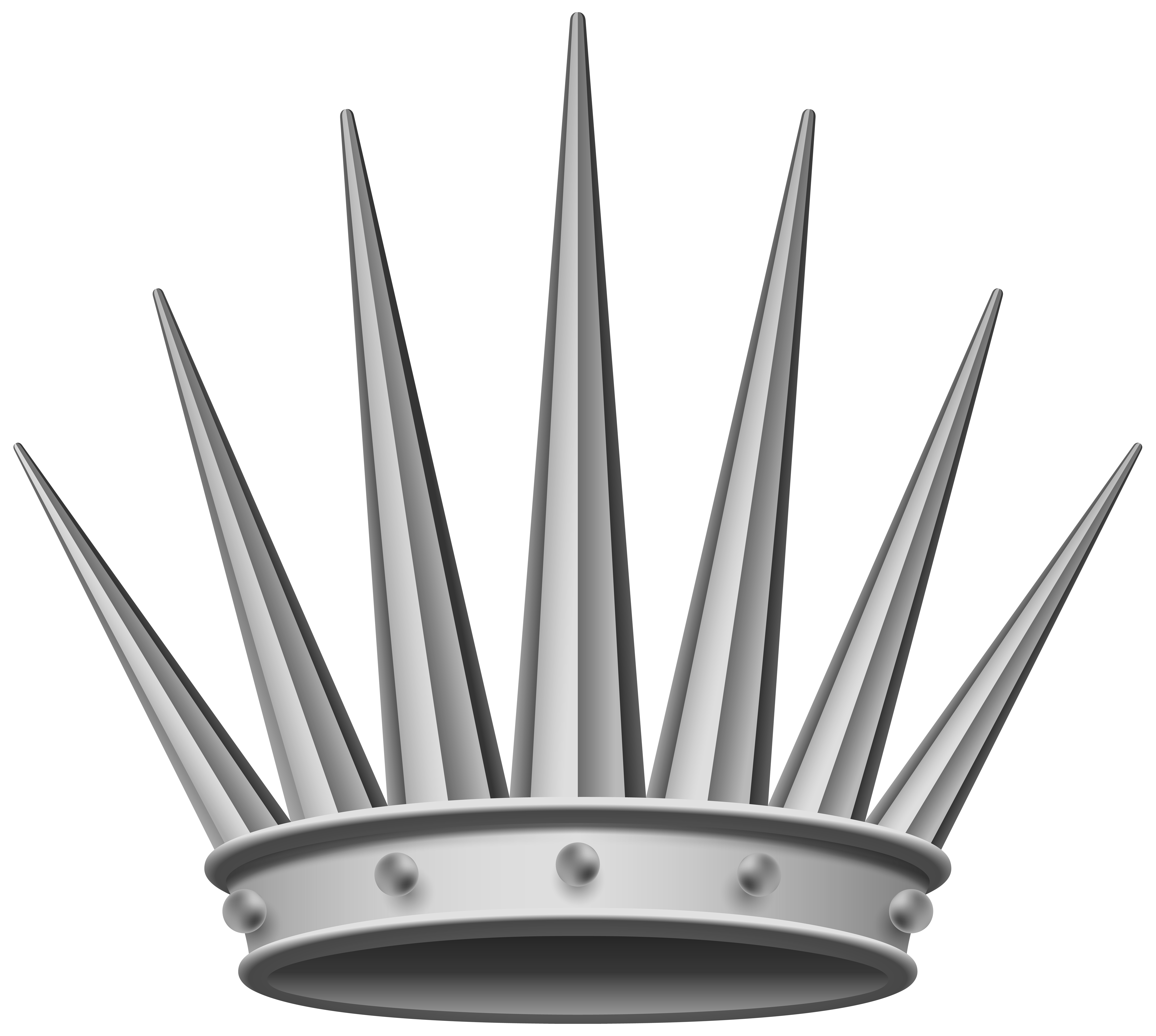silver crown png