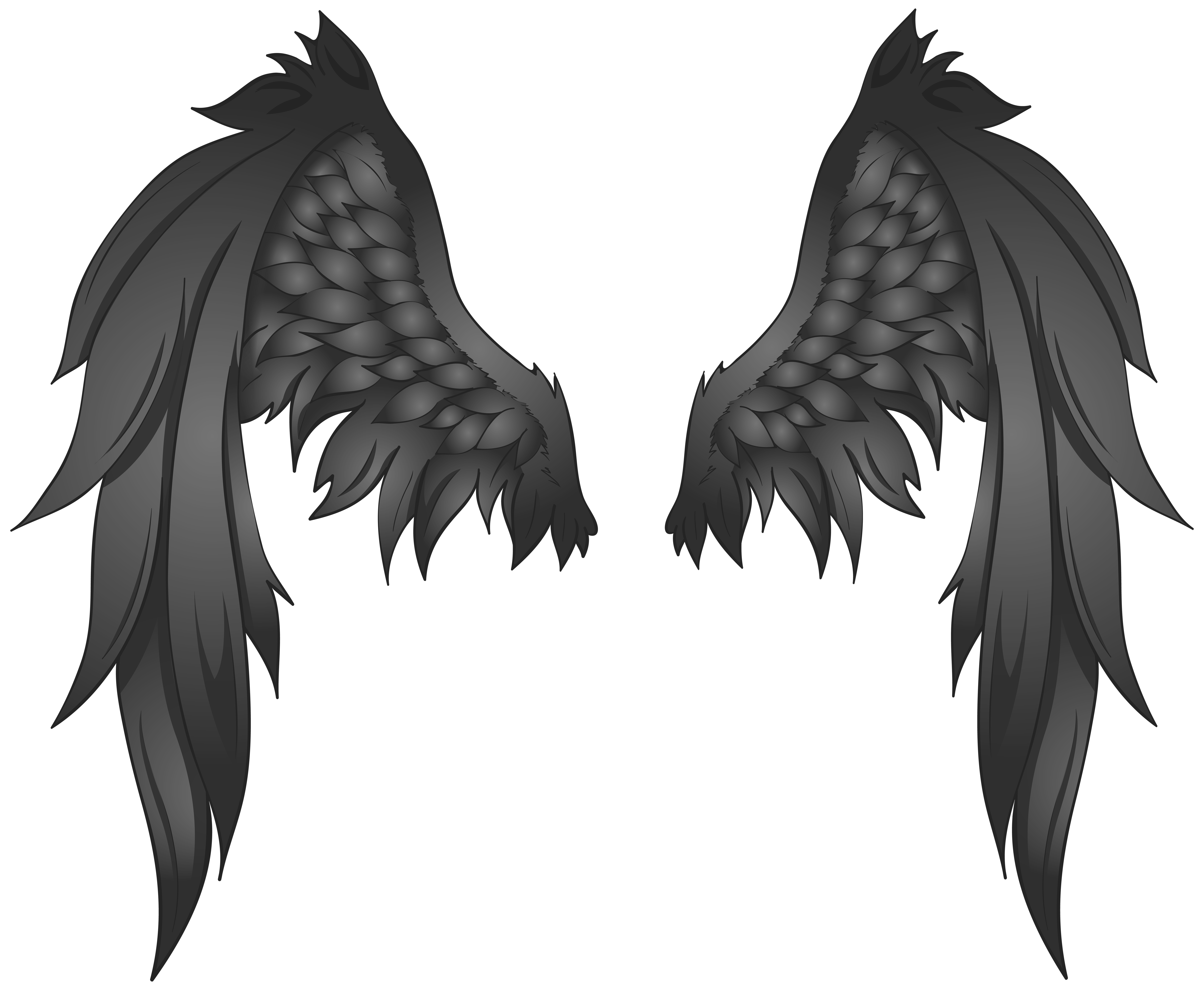 Black Wings Transparent Png Image Gallery Yopriceville High Quality