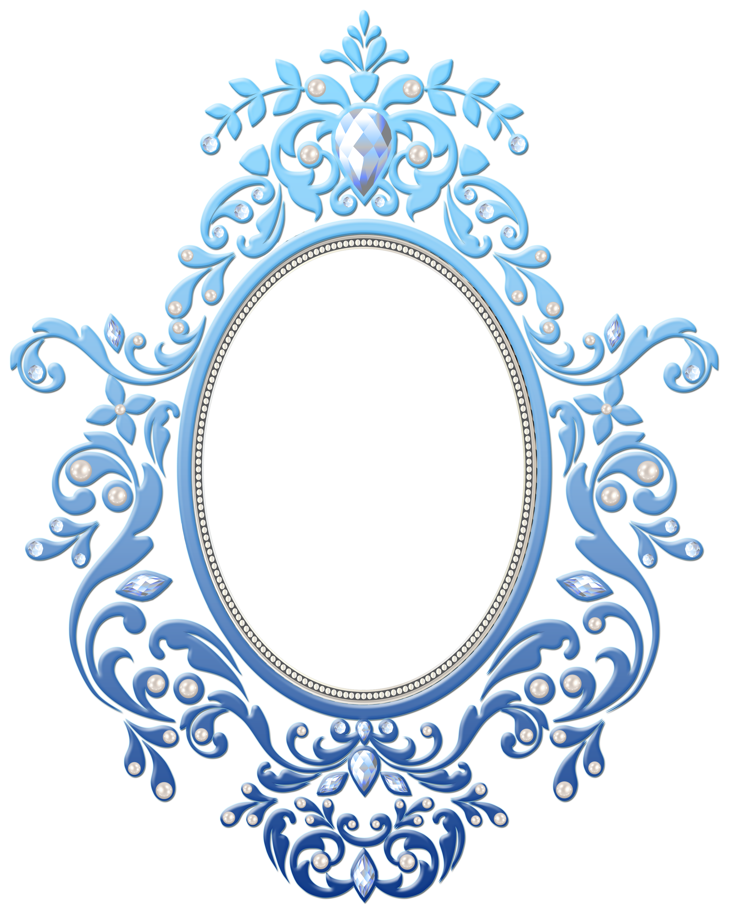 blue frame clip art