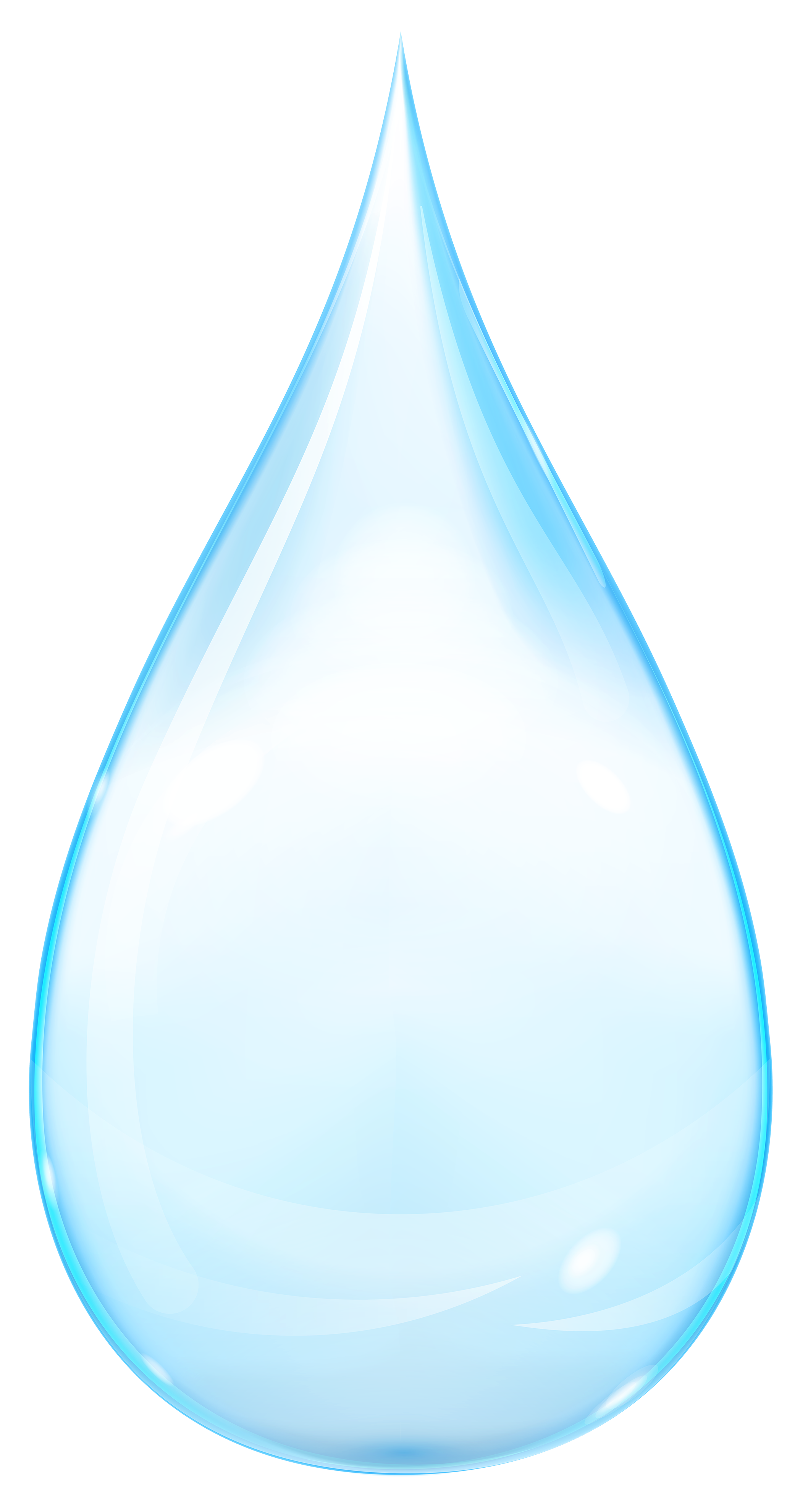 Blue Drop Transparent PNG Clipart | Gallery Yopriceville - High-Quality