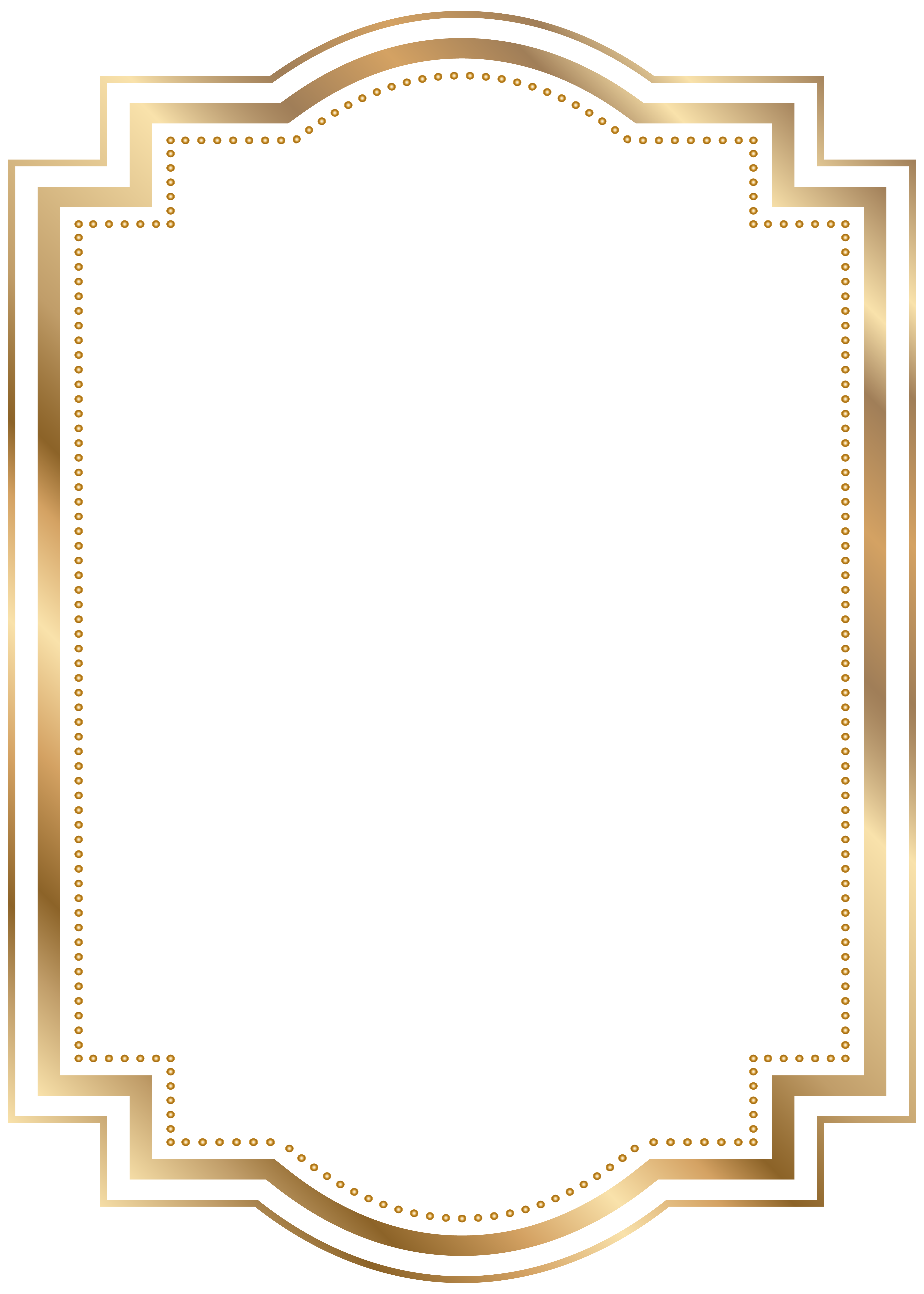Border Frame Gold Transparent Clip Art | Gallery Yopriceville - High