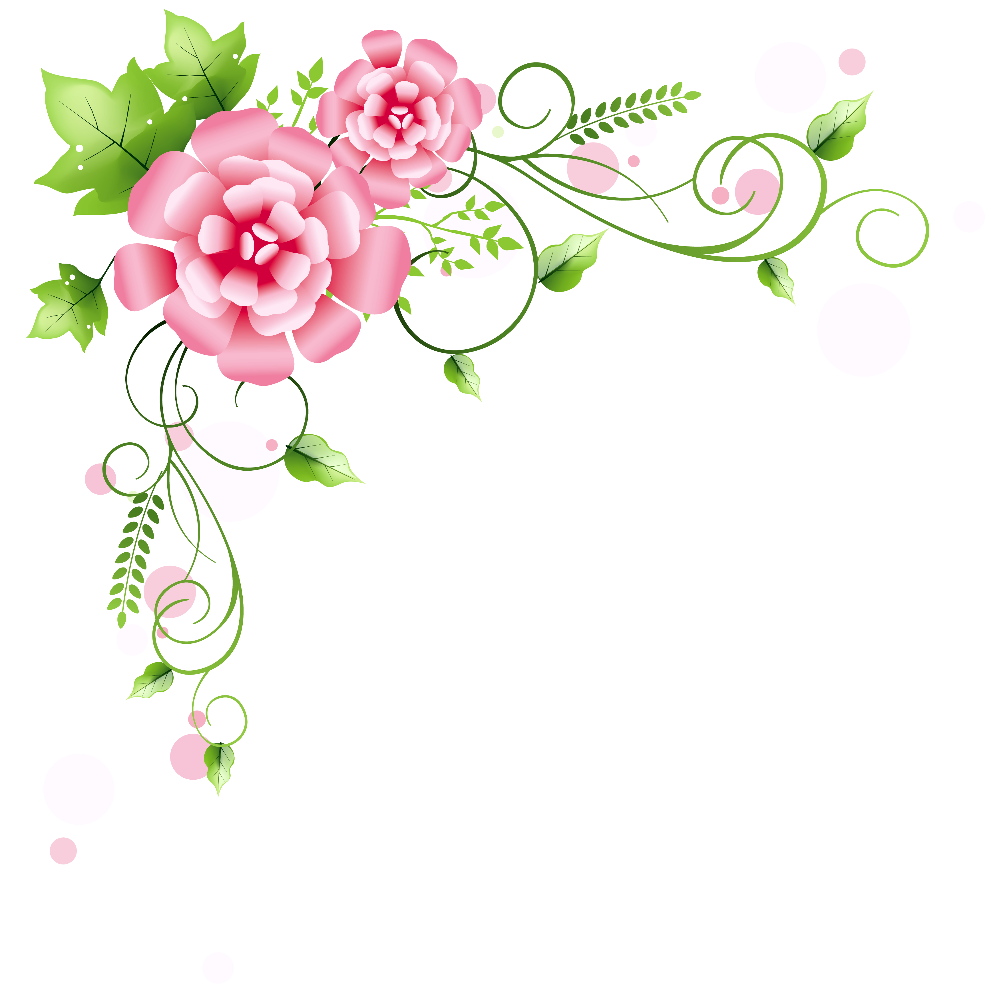 Corner Floral Decoration PNG Clipart Picture​ | Gallery Yopriceville -  High-Quality Free Images and Transparent PNG Clipart
