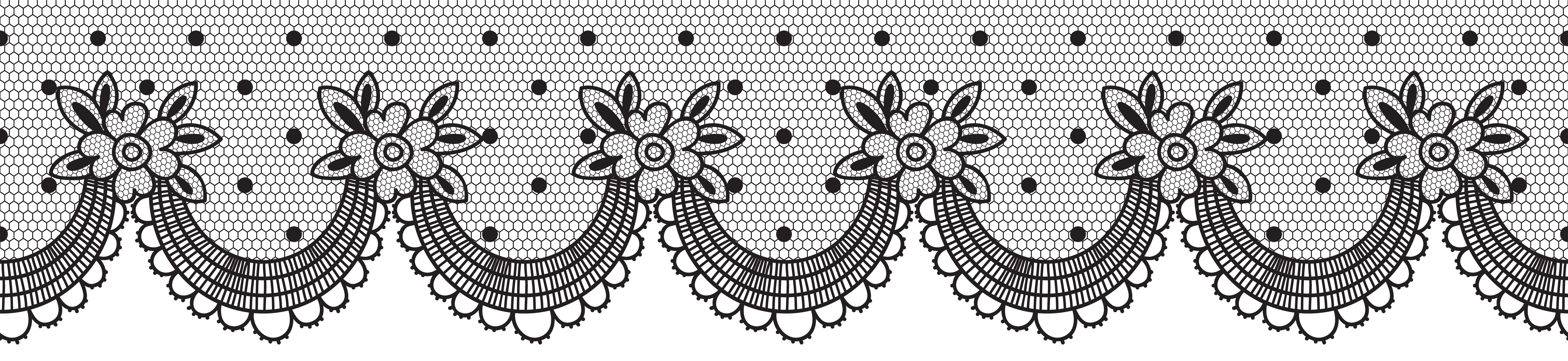 Deco Lace Transparent PNG Clip Art Image | Gallery Yopriceville - High ...