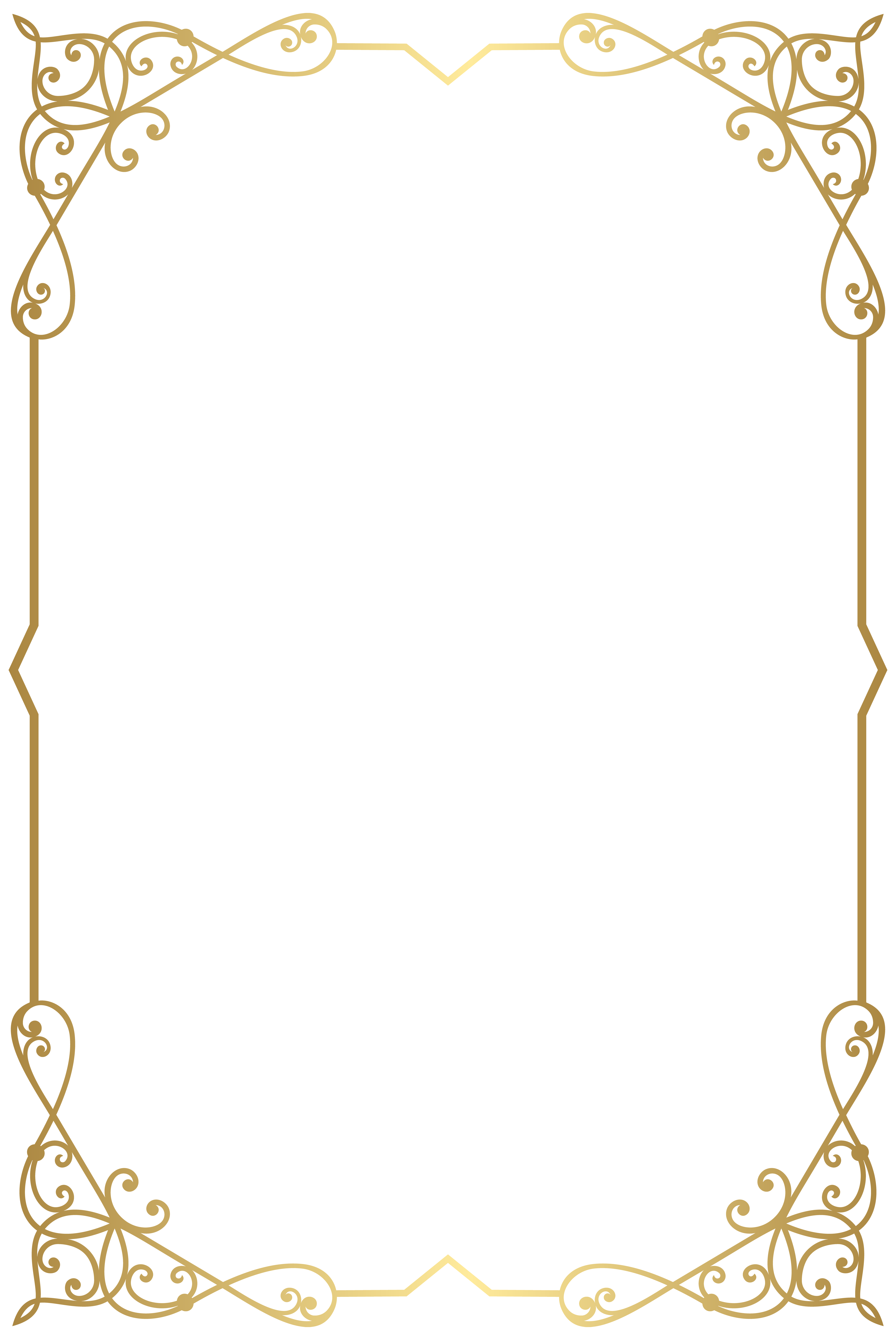 Decorative Frame Border Png Clip Art Image Gallery Yopriceville High Quality Images And Transparent Png Free Clipart