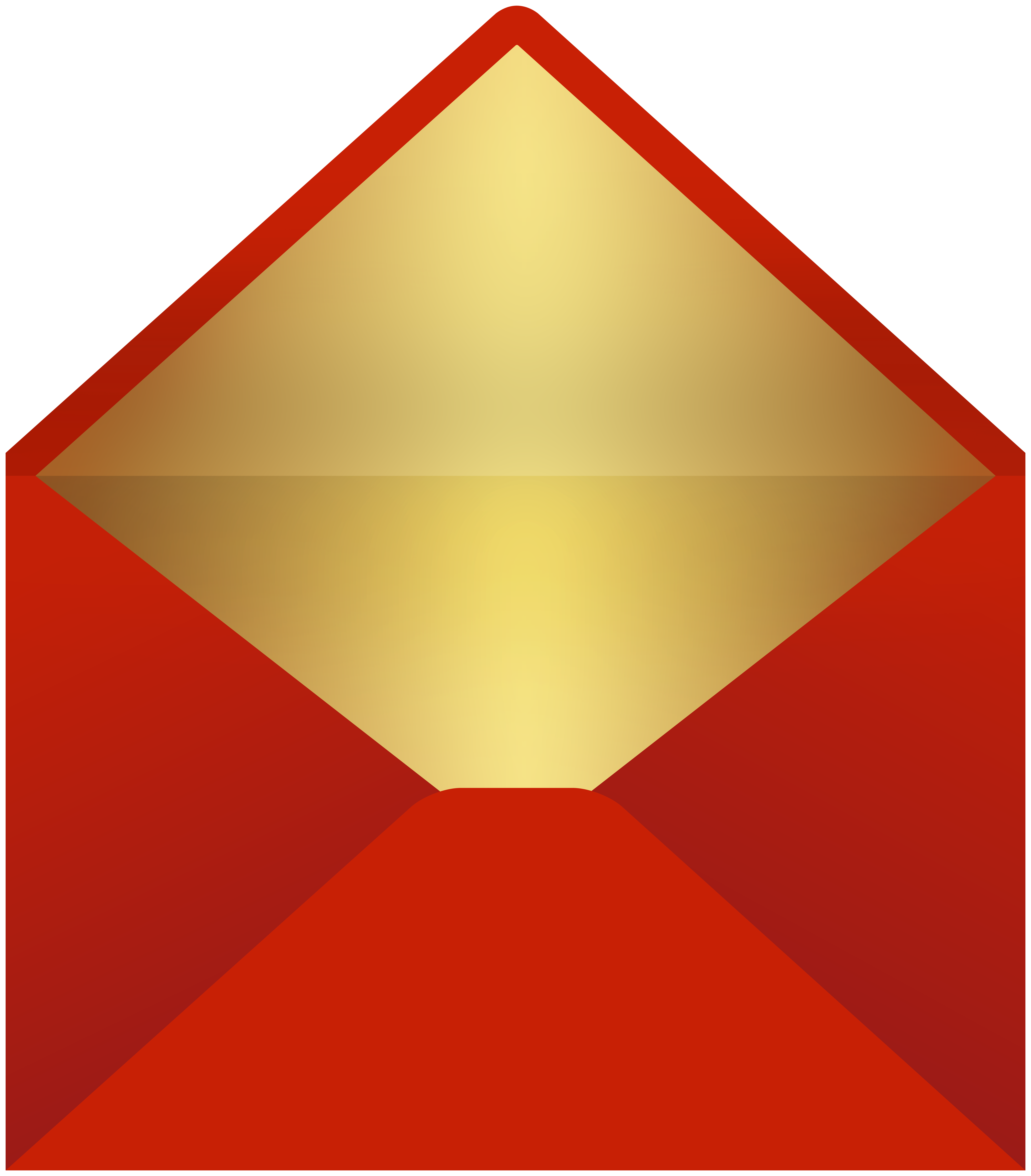Envelope Red Gold Clip Art Image​  Gallery Yopriceville - High-Quality  Free Images and Transparent PNG Clipart