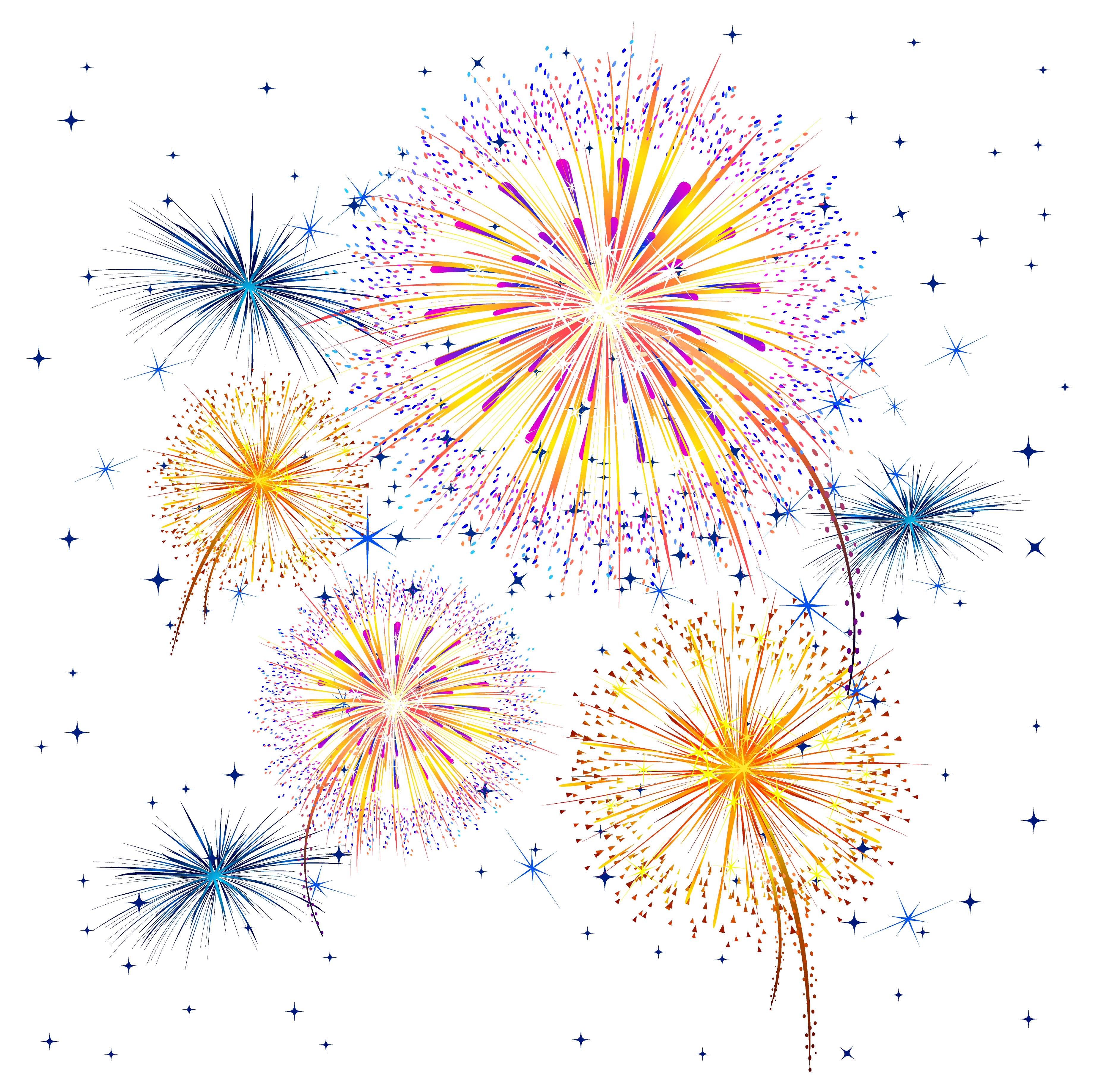 Firework Show PNG Clipart Image | Gallery Yopriceville ...