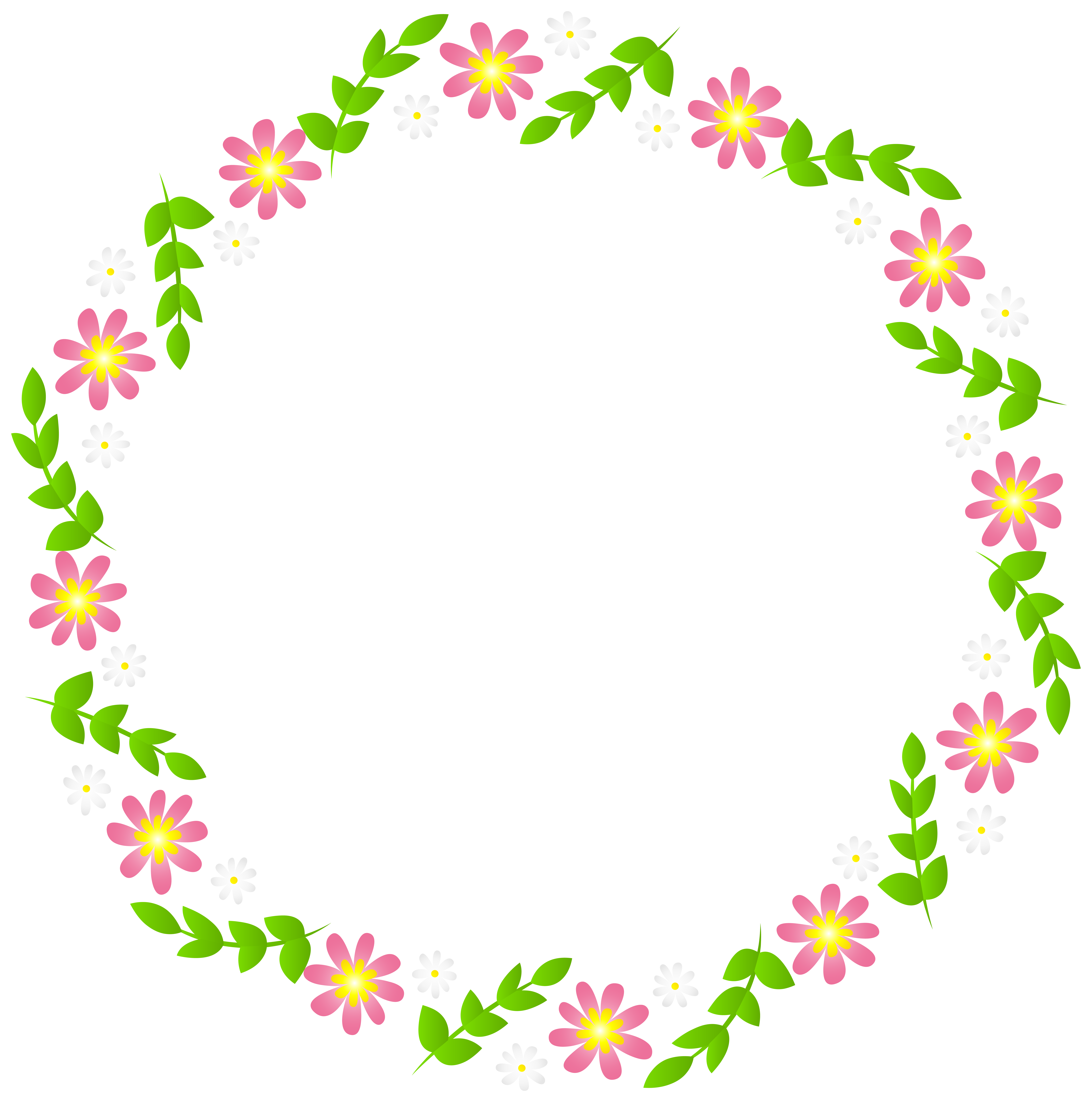 Flower Borders And Frames