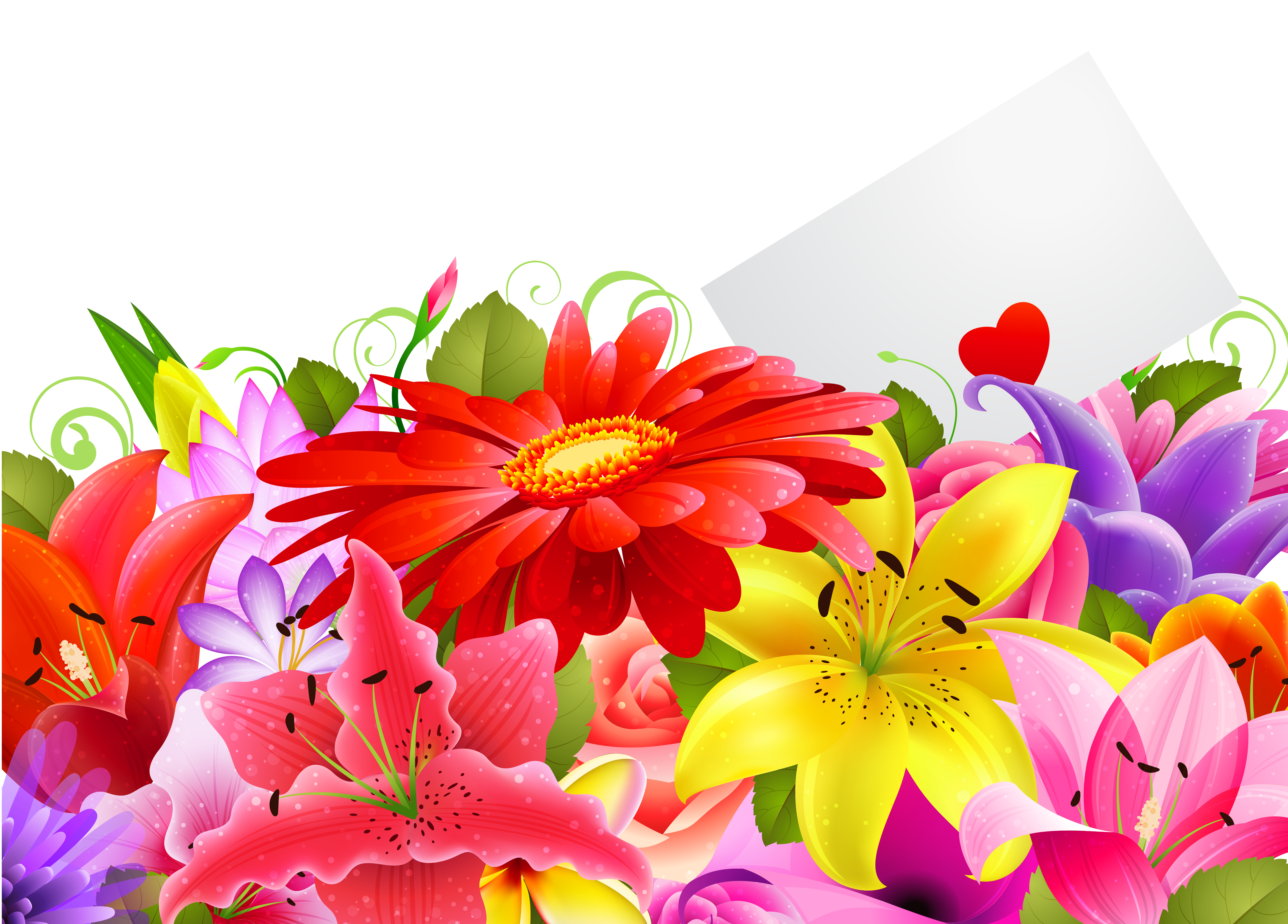 Floral Decoration PNG Clipart | Gallery Yopriceville - High-Quality