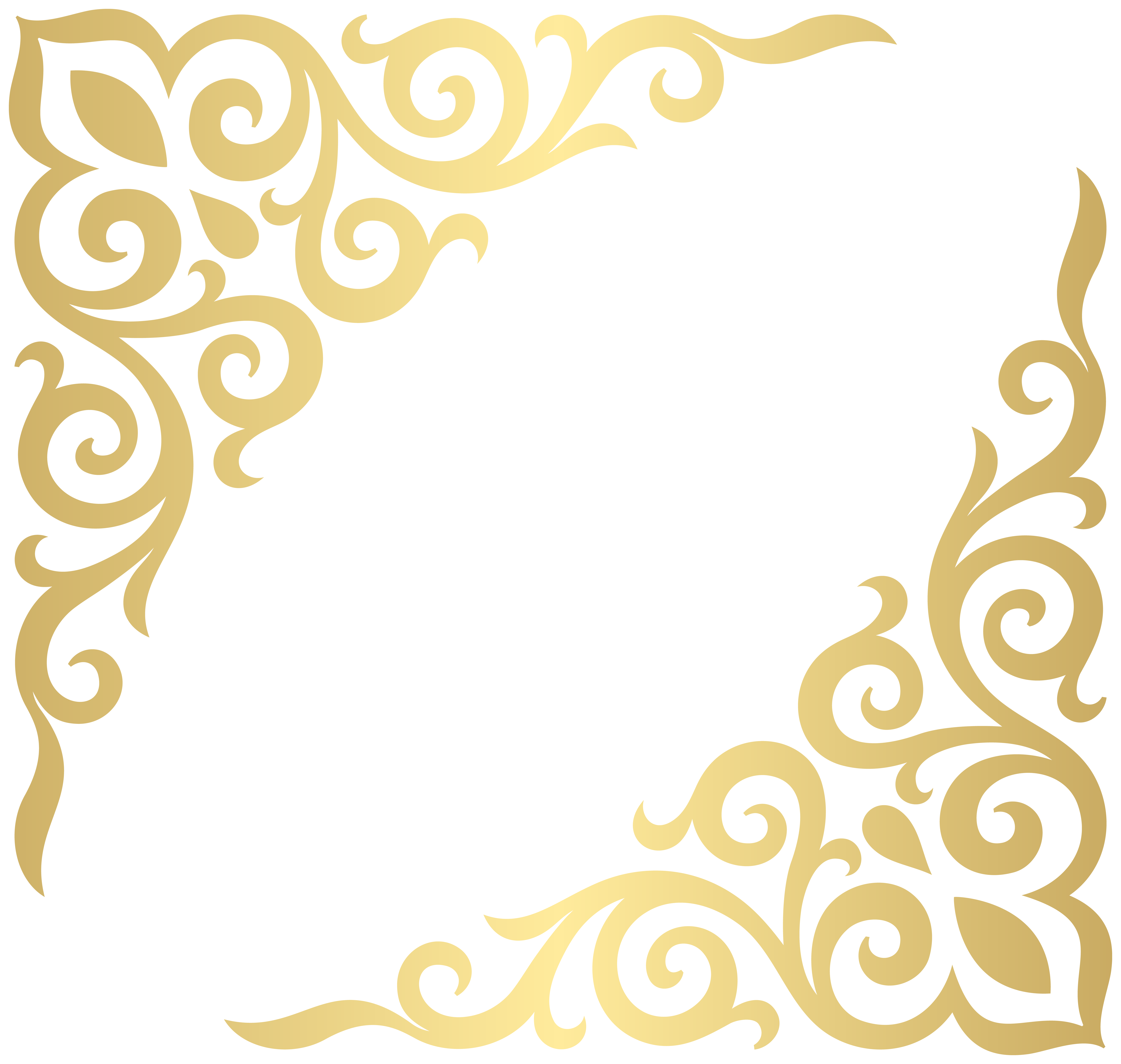 Golden Corner Png Png Image Collection