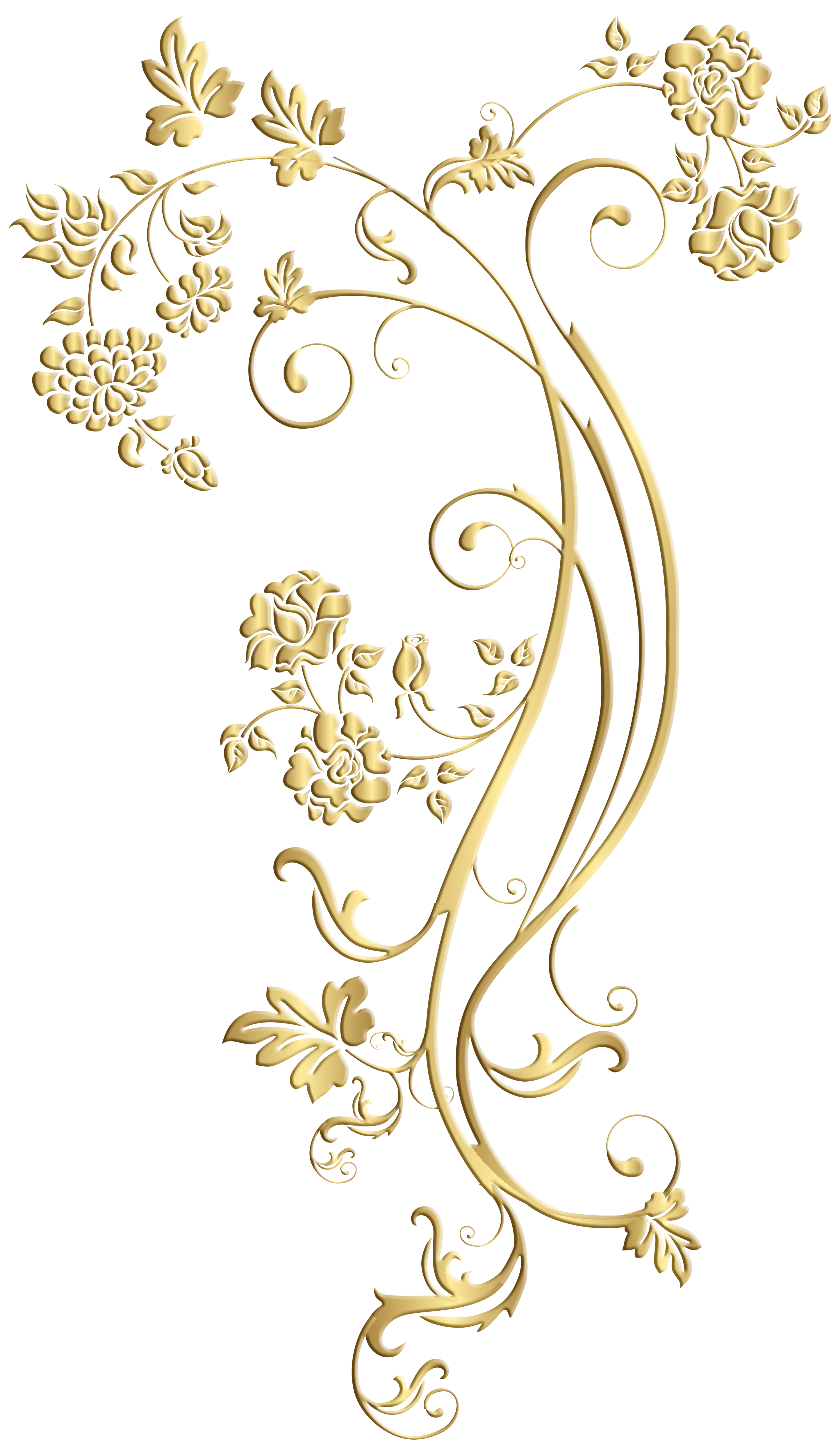 gold floral ornament frame clip art image gallery yopriceville