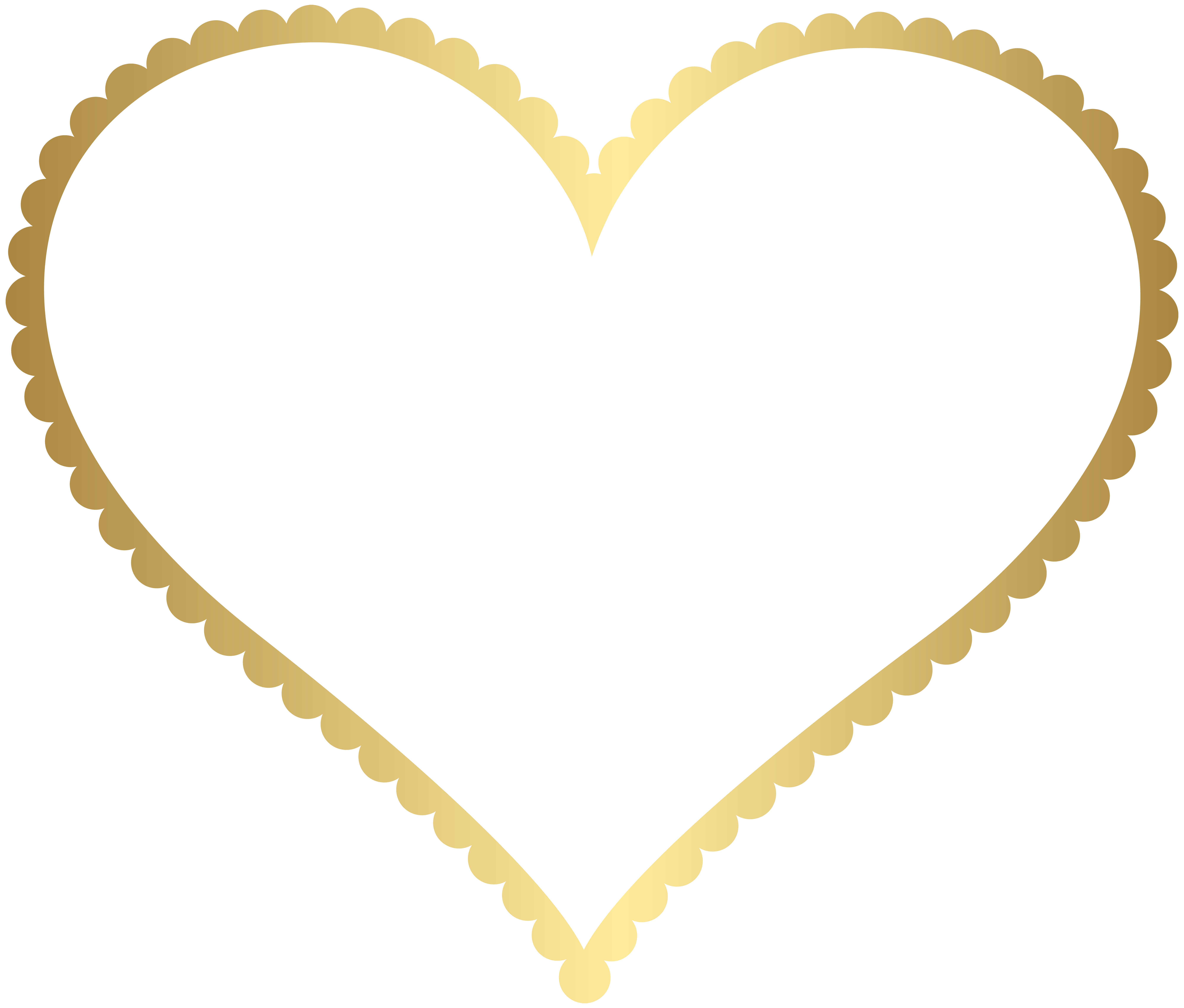 gold heart border frame transparent png clip art gallery large gold christmas balls