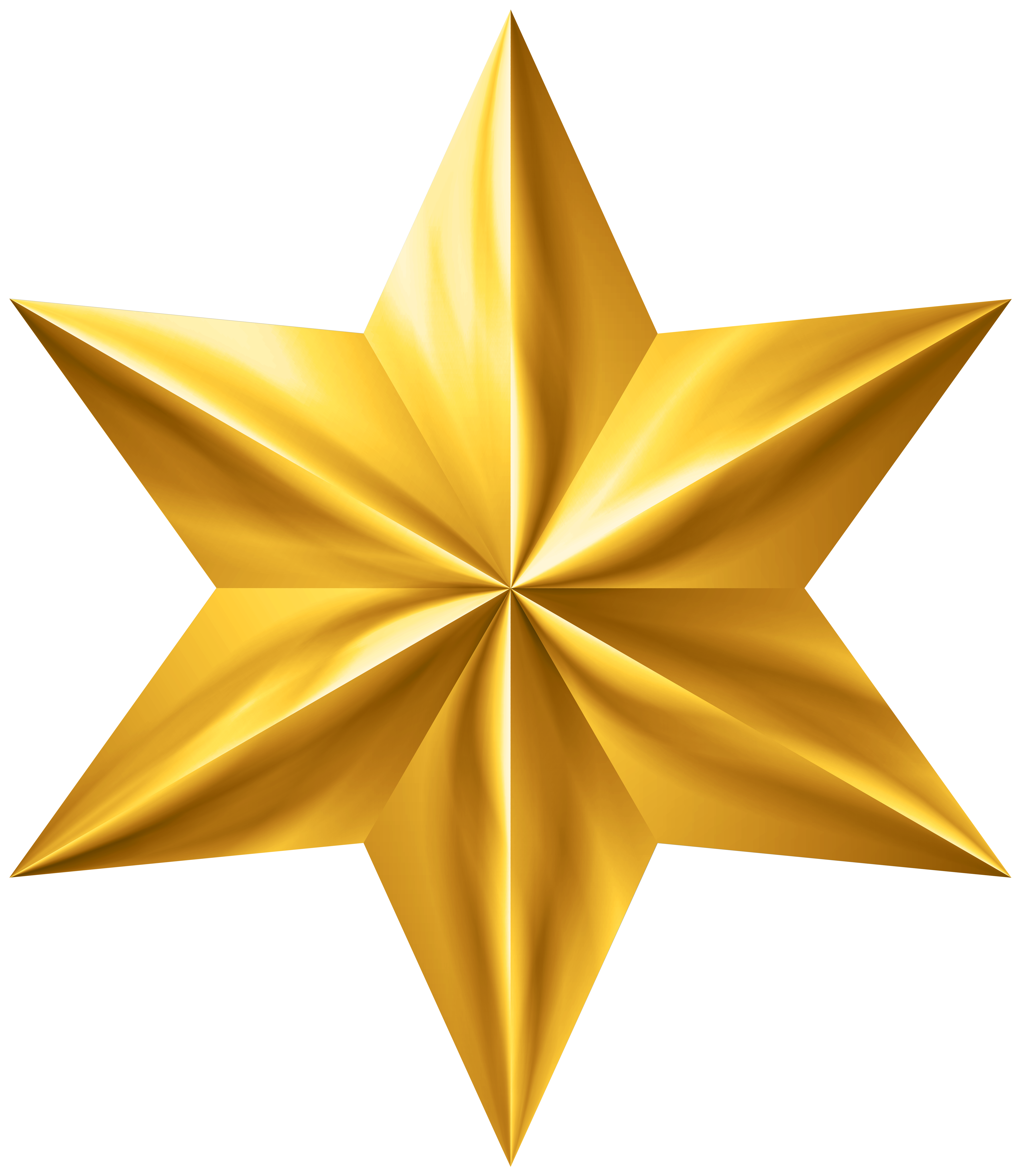 Gold Star Clip Art PNG Image​  Gallery Yopriceville - High