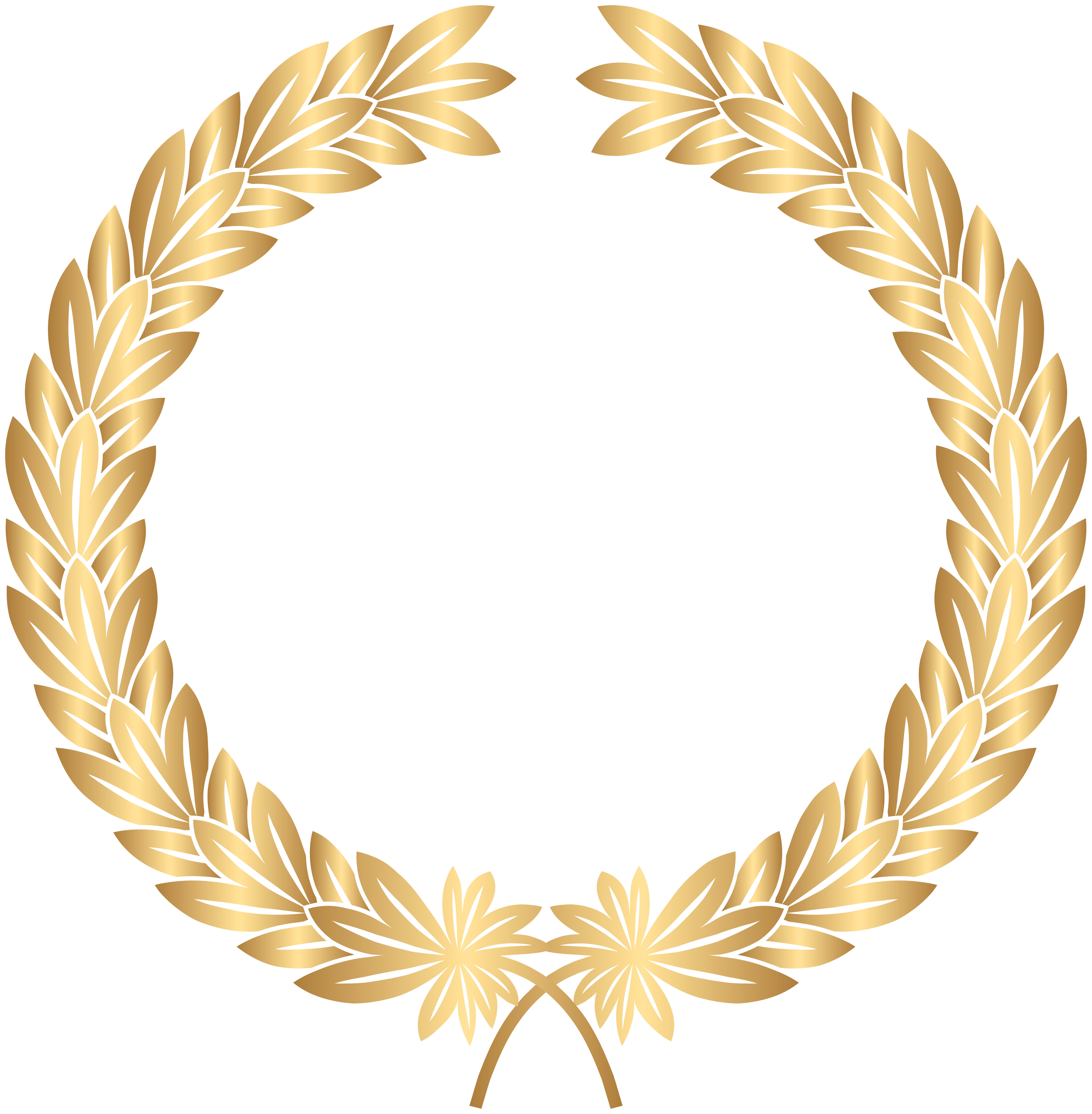 Laurel Wreath Transparent PNG Clip Art | Gallery ...