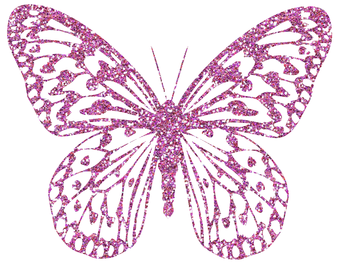 Pink Decorative Butterfly PNG Clipart Image Gallery Yopriceville   Pink Decorative Butterfly PNG Clipart Image 