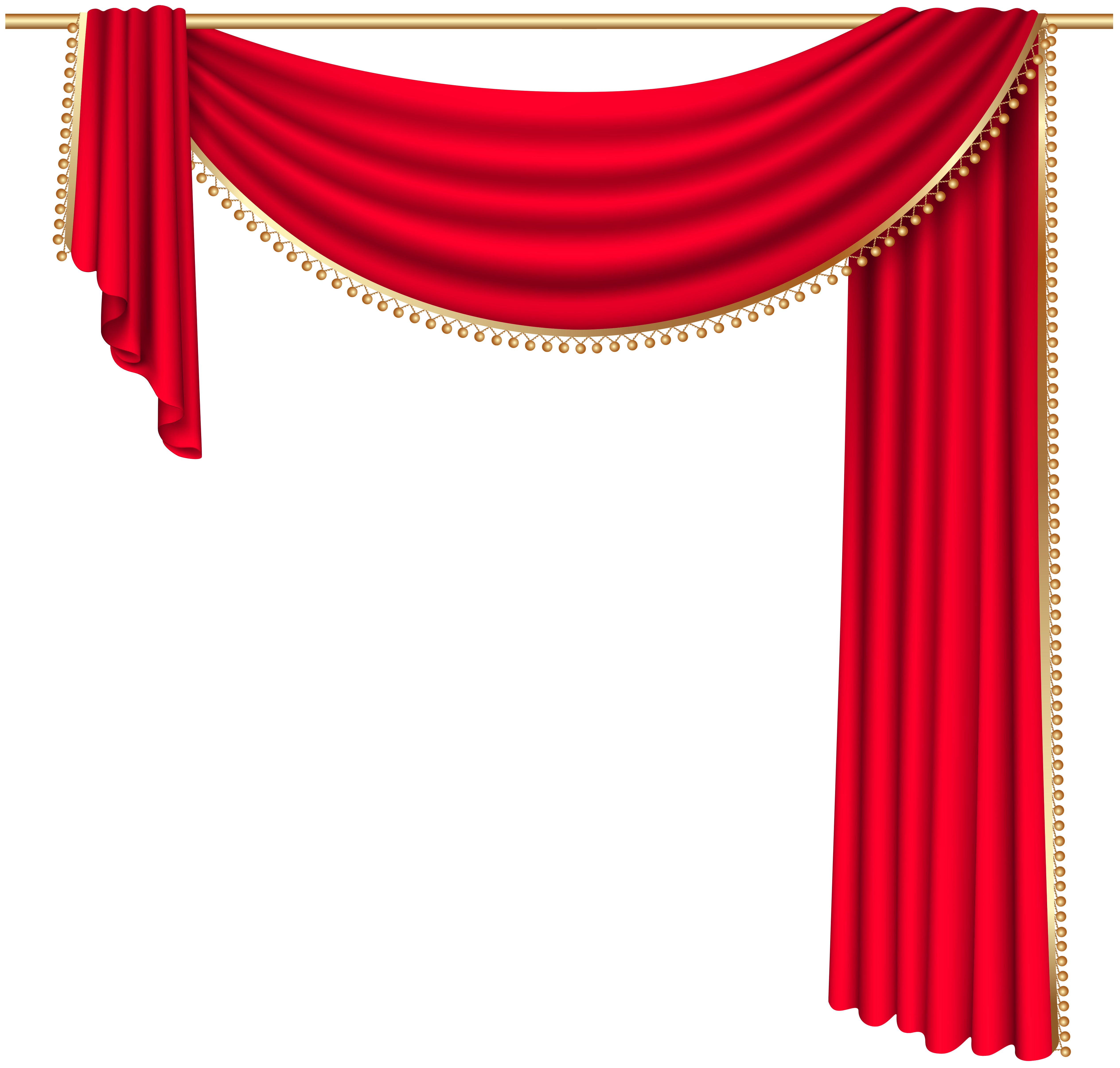 Red Curtain Transparent PNG Clip Art Image Gallery Yopriceville   Red Curtain Transparent PNG Clip Art Image 