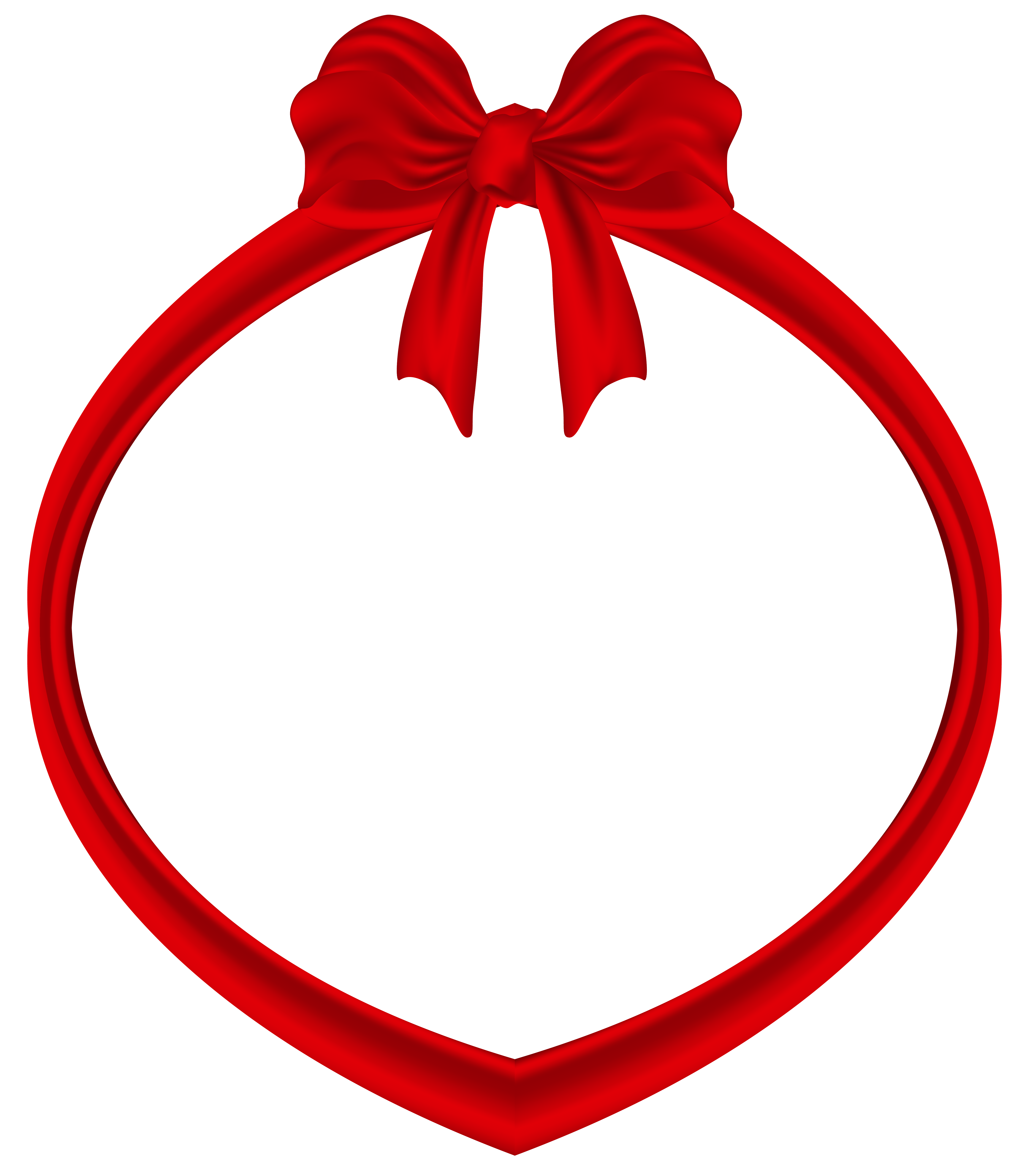 red decorative frame with red bow png clipart image gallery