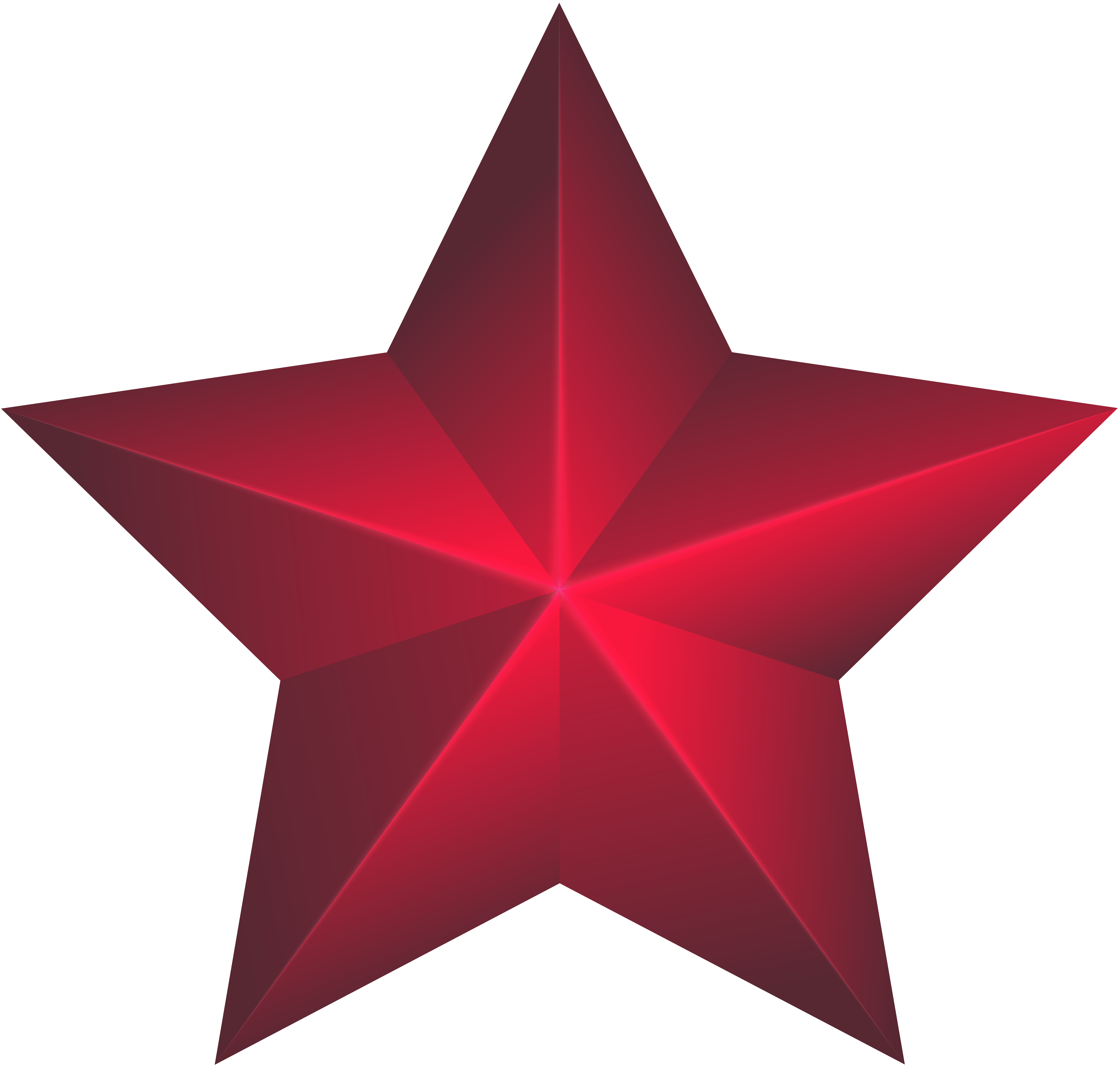 red stars clip art