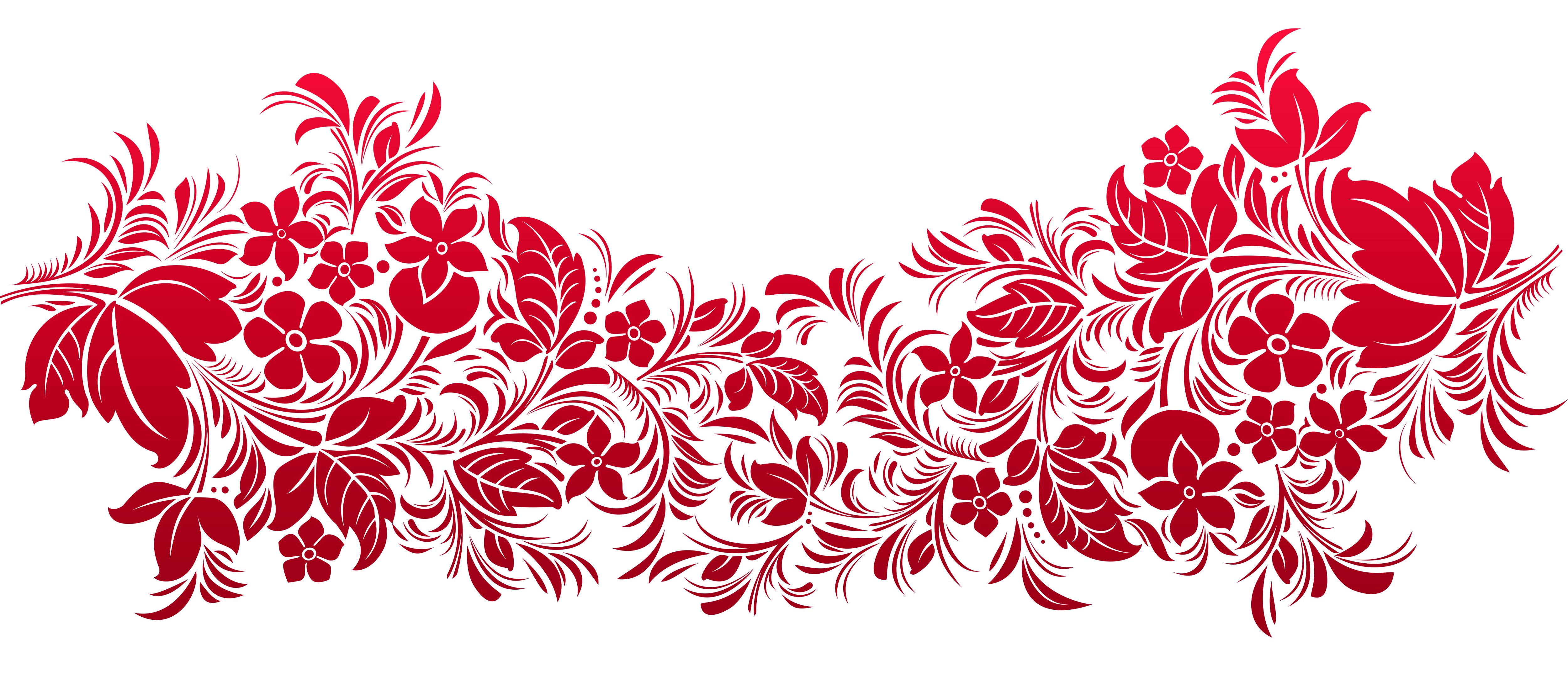 Red Transparent Decoration PNG Clipart​ | Gallery Yopriceville