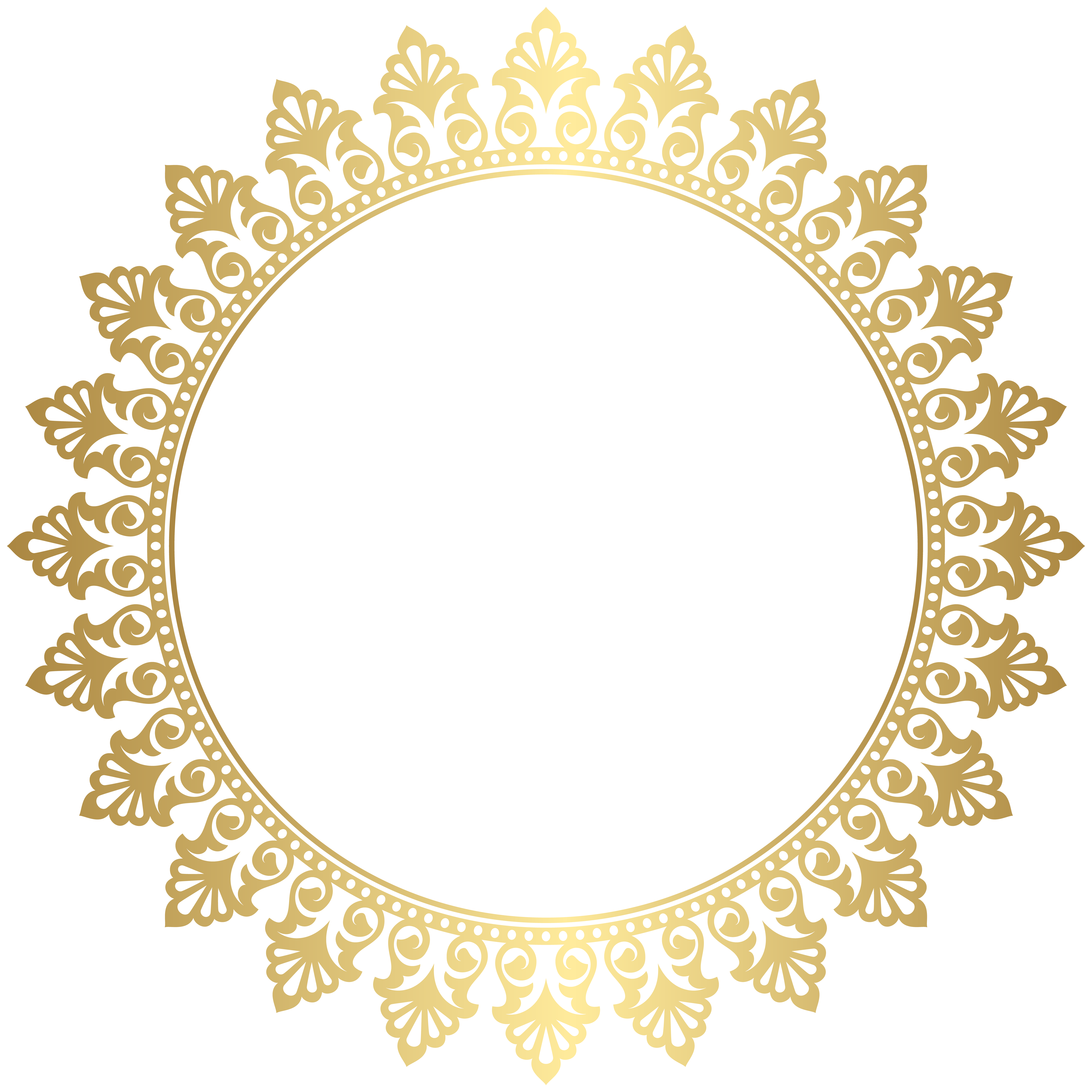 Round Border Frame Clip Art PNG Image | Gallery ...