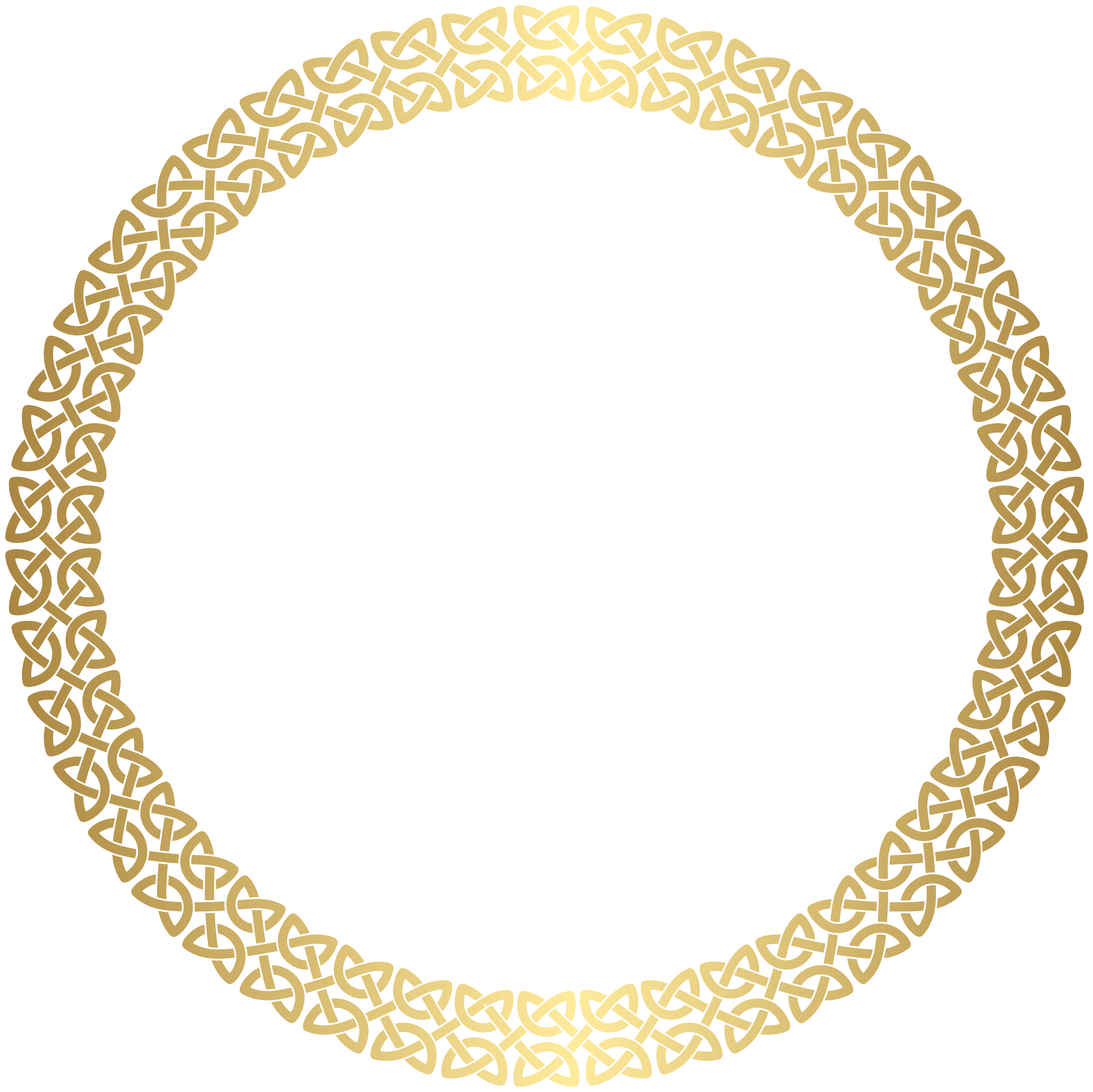 Round Border Frame Gold PNG Clip Art Gallery Yopriceville High