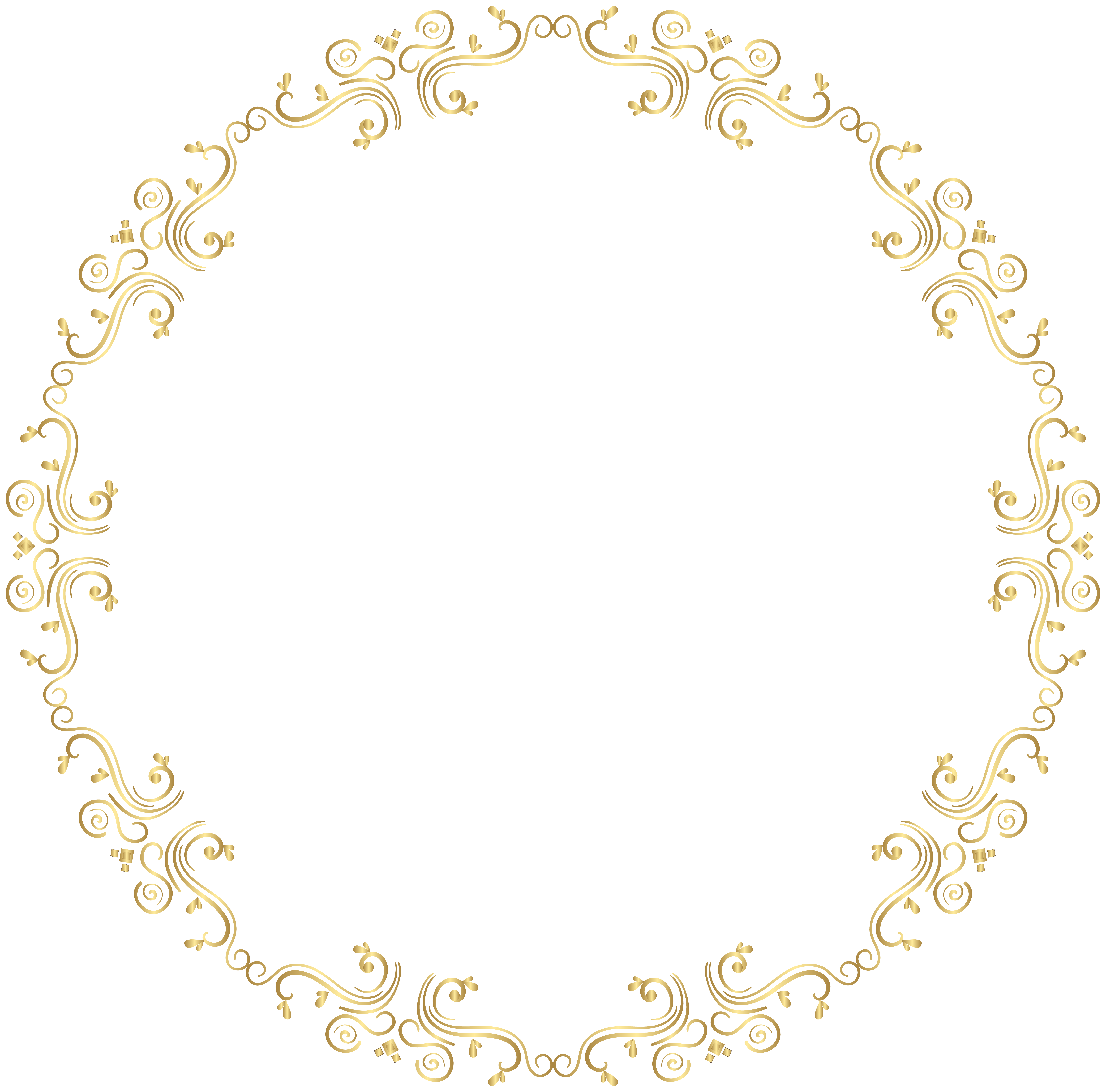 Round Frame Clip Art PNG Image​  Gallery Yopriceville - High-Quality Free  Images and Transparent PNG Clipart