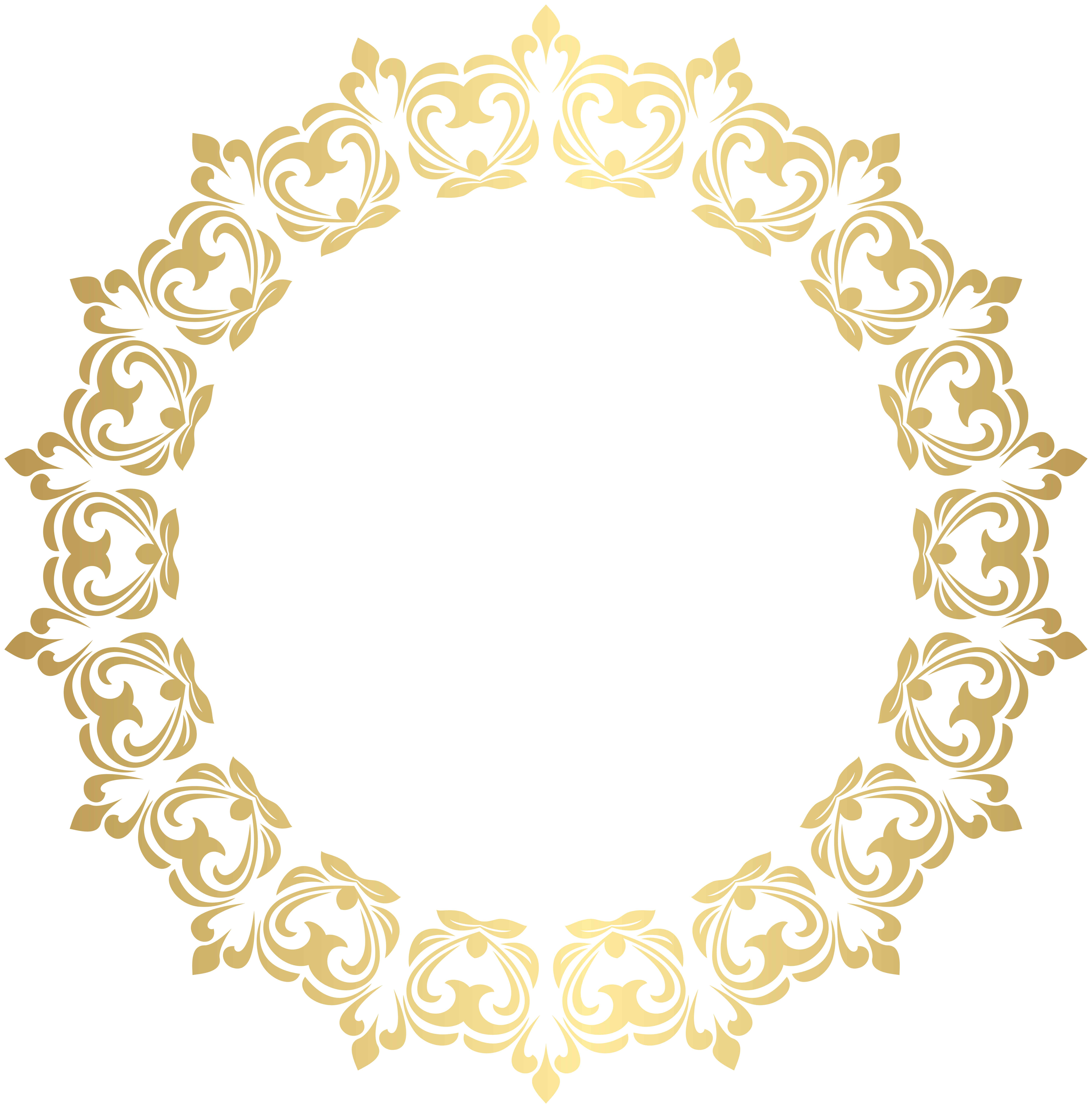 Round Border Frame Transparent PNG ClipArt Image | Gallery ...
