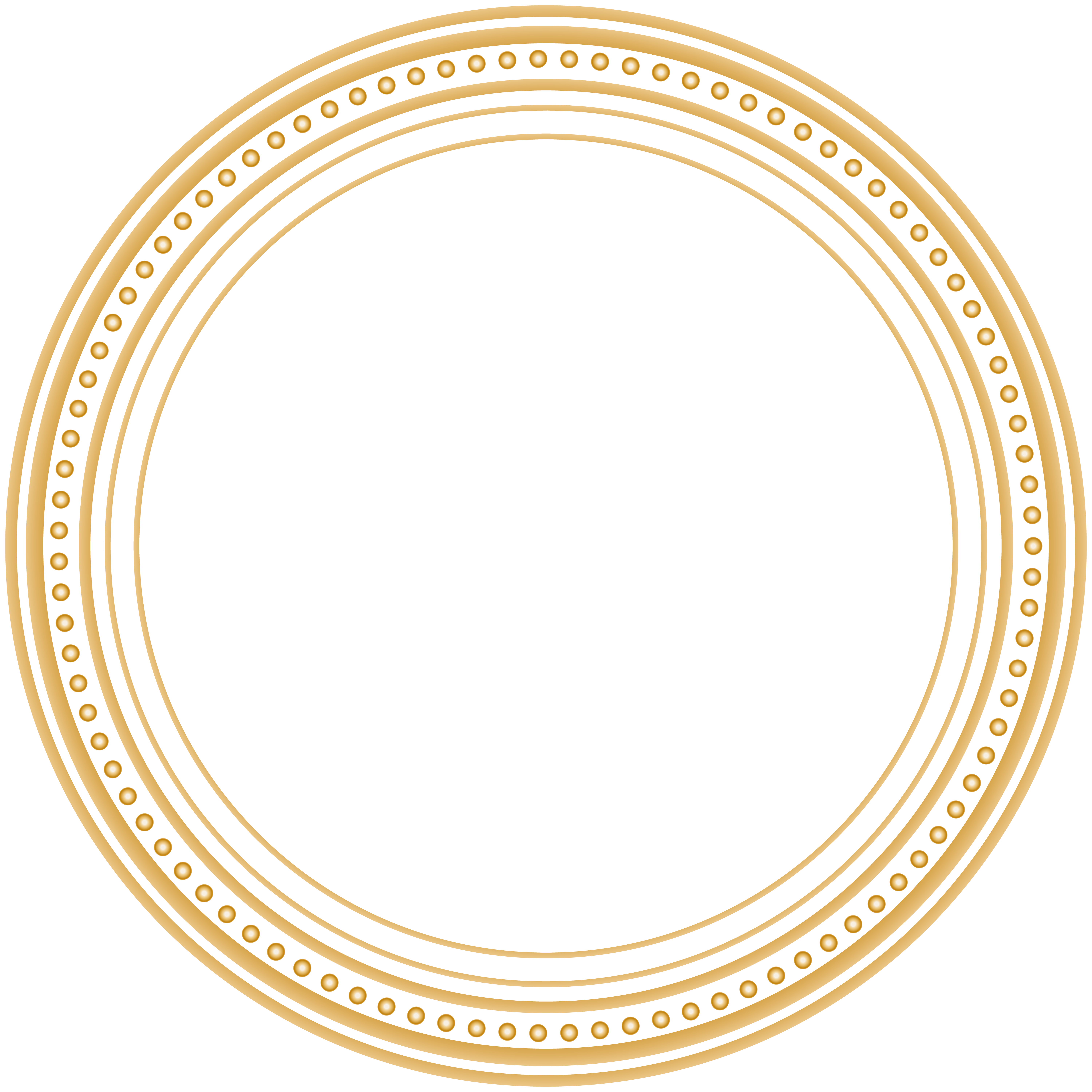 Round Frame Clip Art PNG Image | Gallery Yopriceville - High-Quality