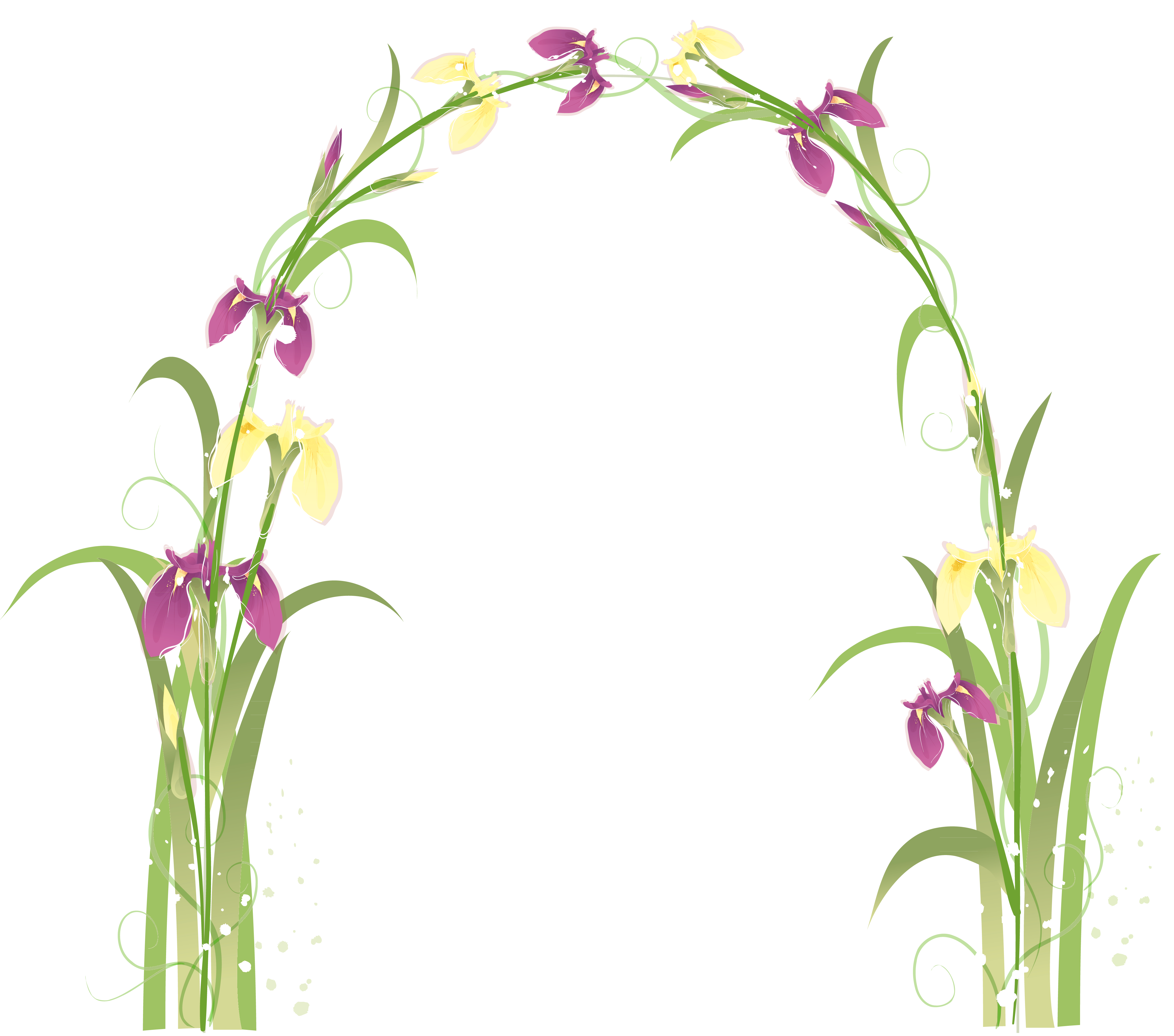 Transparent Floral Arch PNG Picture | Gallery Yopriceville ...