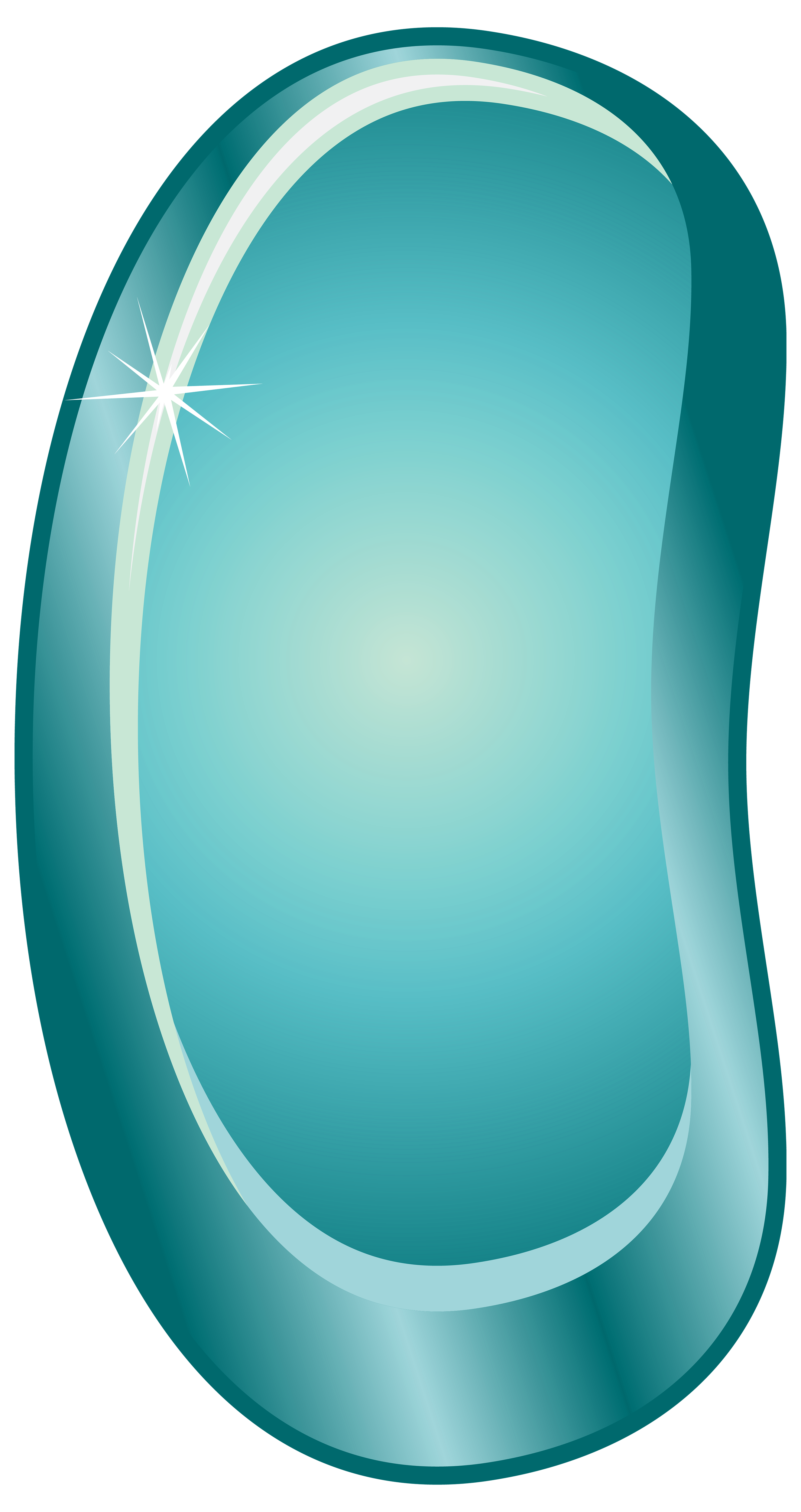 Blue Cartoon Number One PNG Clipart Image | Gallery ...