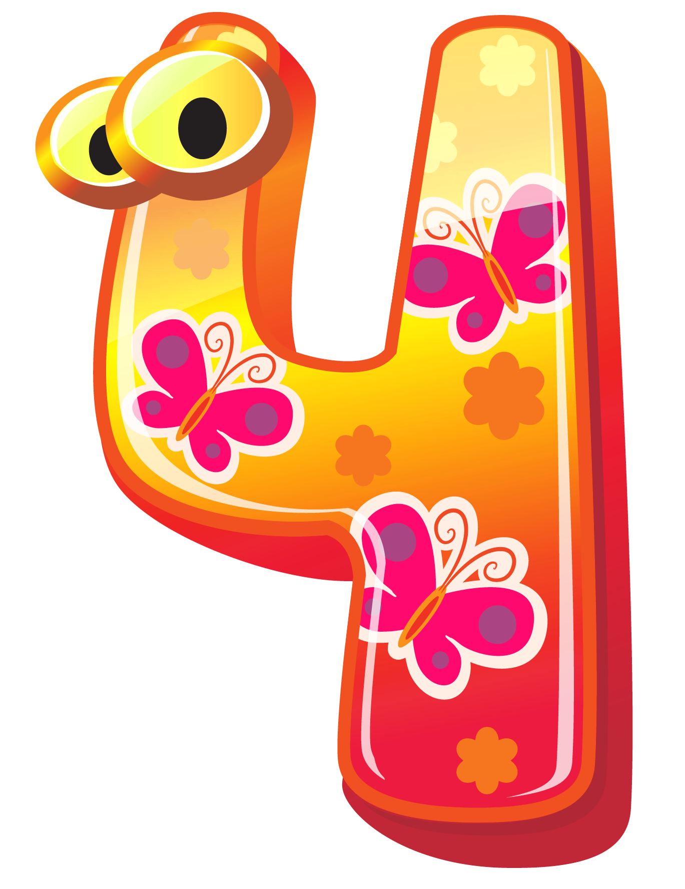 Number Four Clip Art Number Four Clip Art