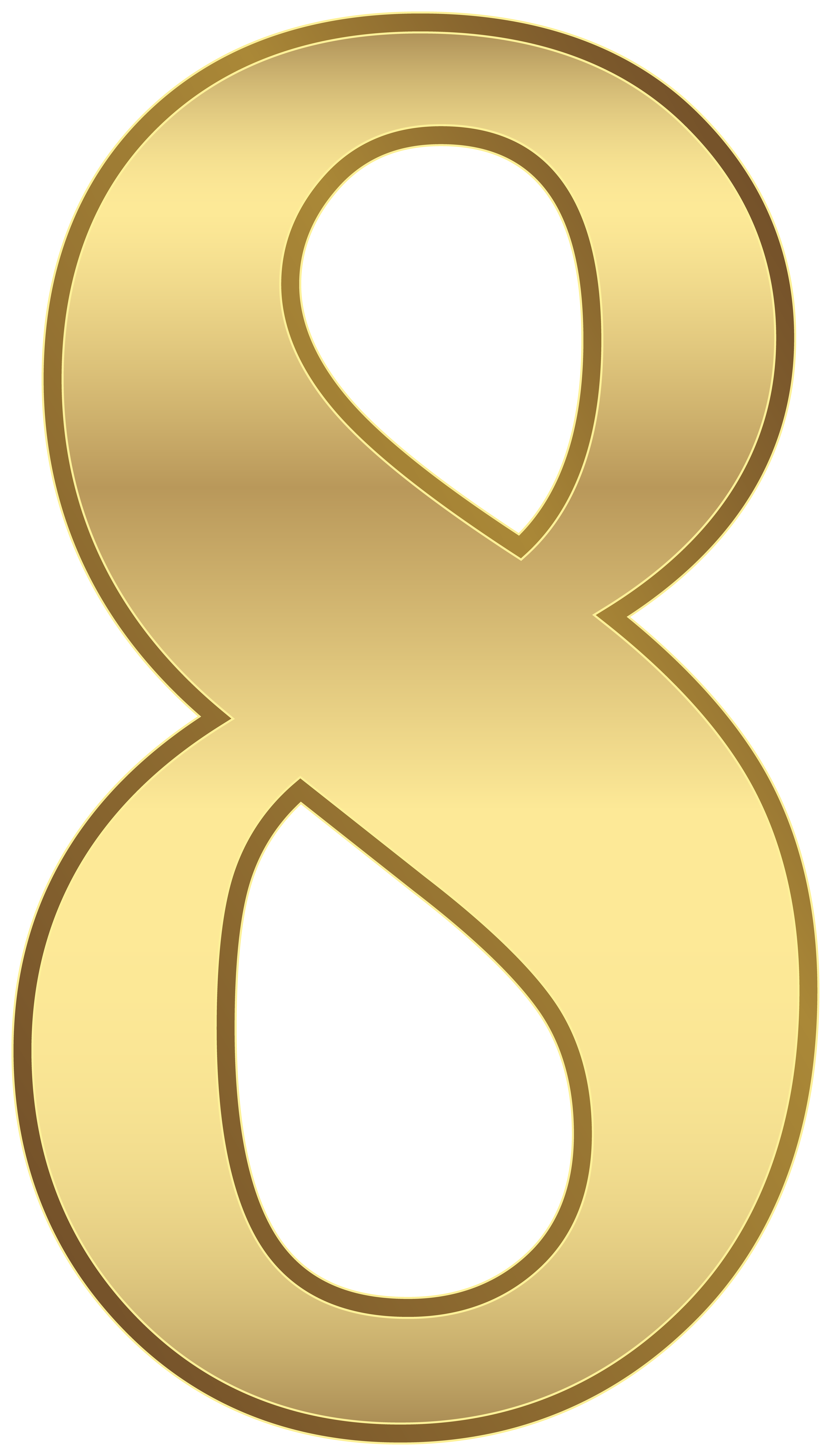 Gold Number 13 Png