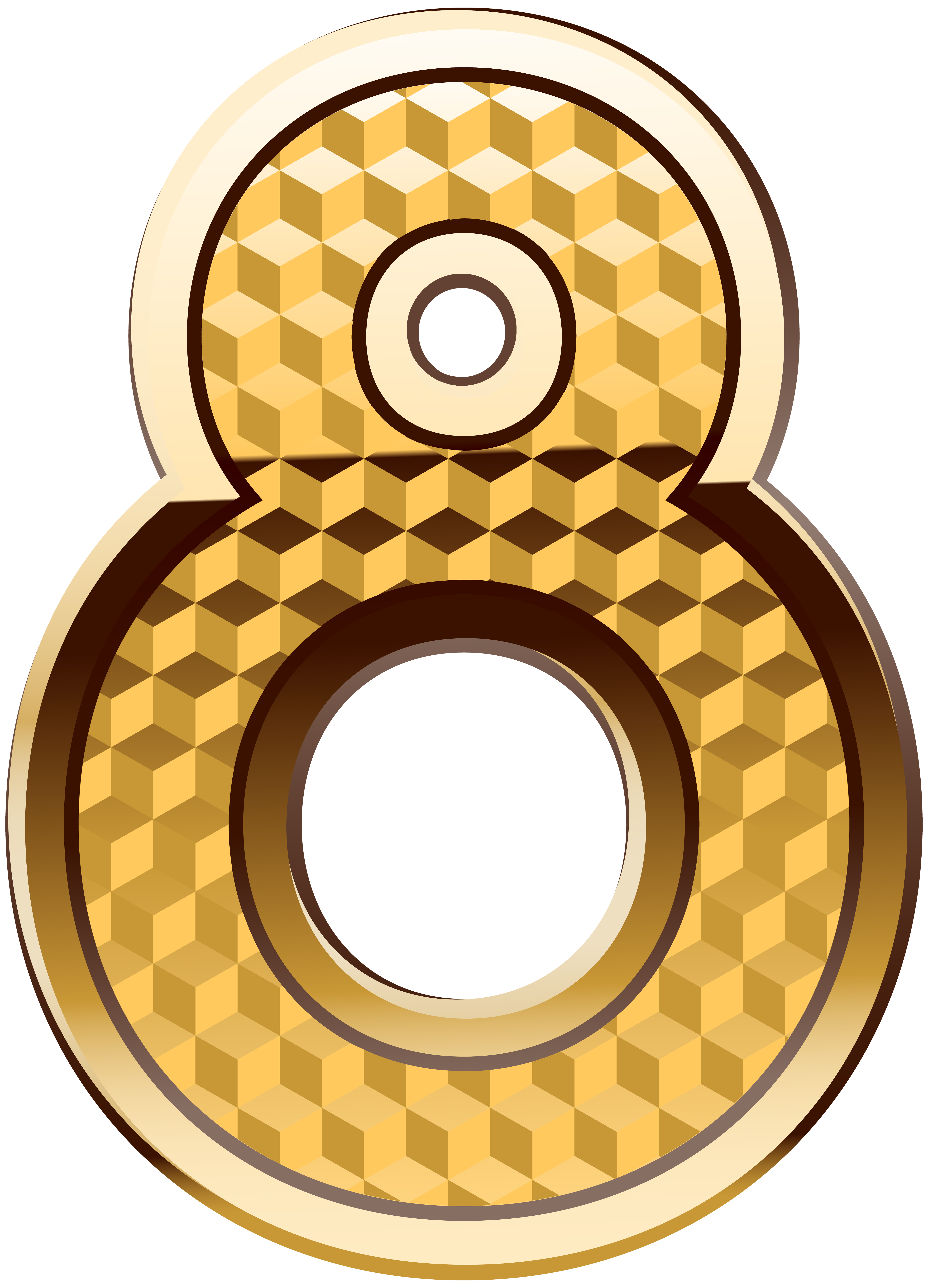 Gold Number Eight Png Clip Art Image Gallery Yopriceville High