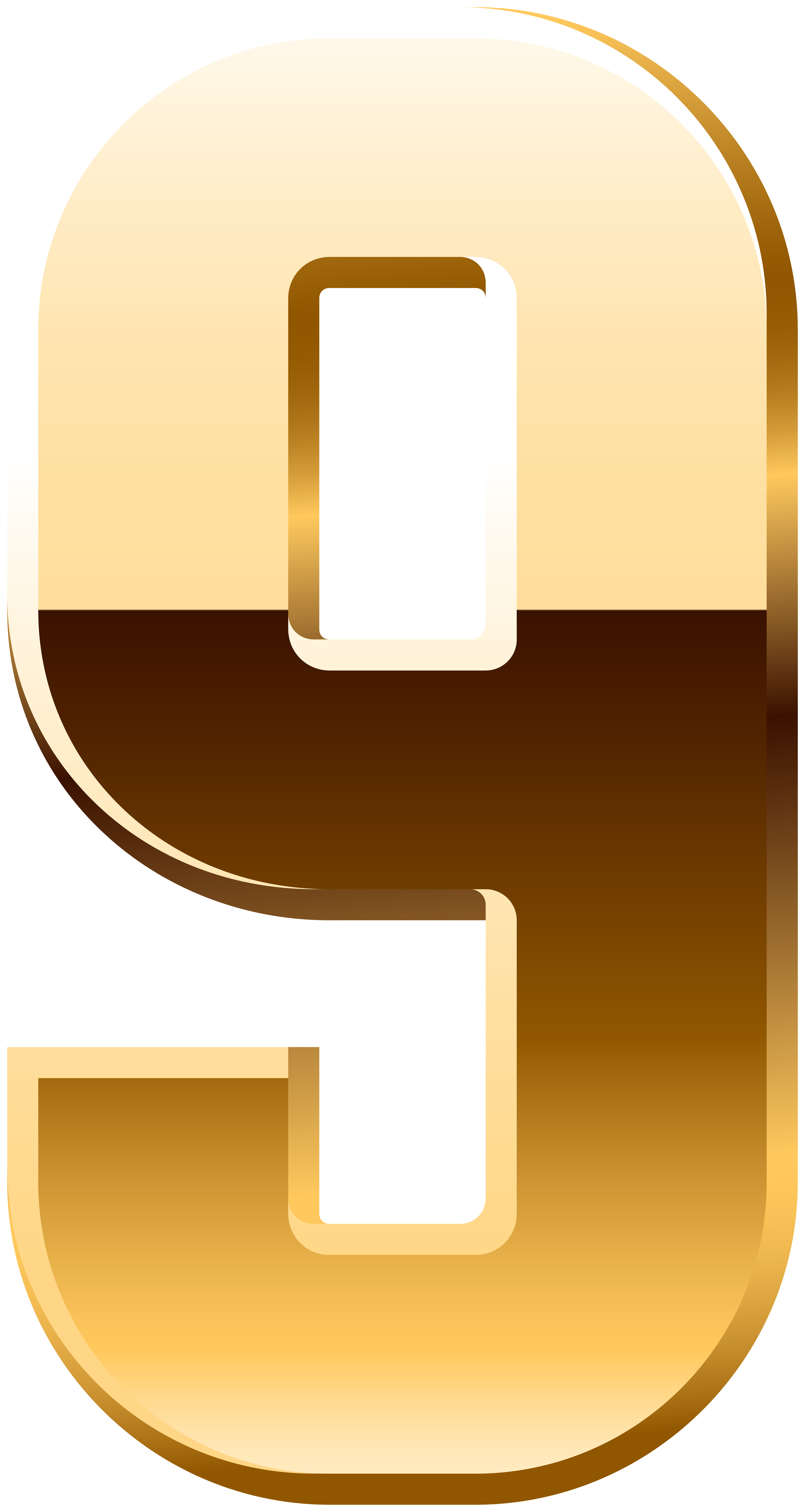 Gold Number Nine Png Clip Artpng Gallery Yopriceville High Quality