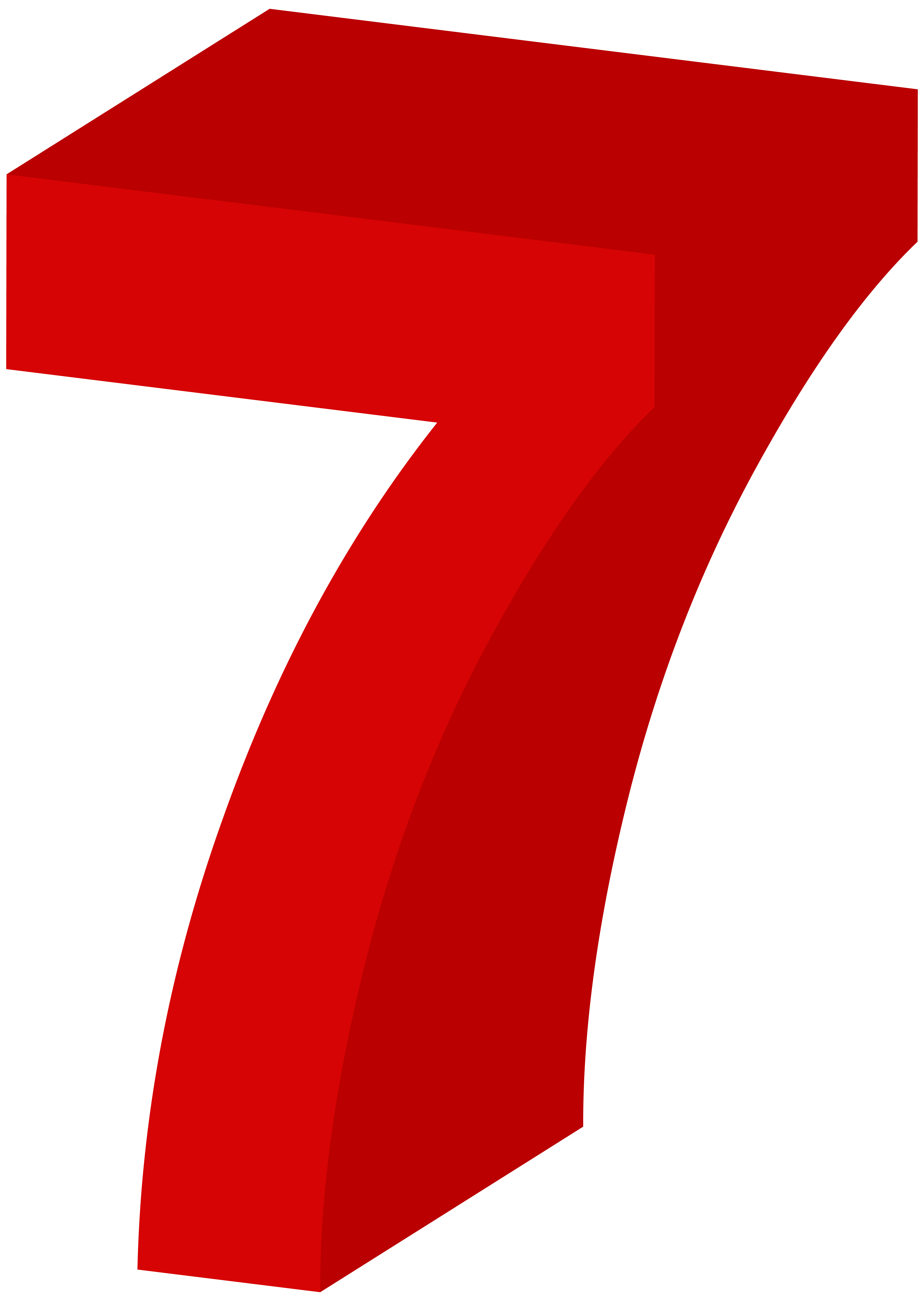 Number Seven Red Png Clip Art Image Gallery Yopriceville High Quality Images And Transparent Png Free Clipart
