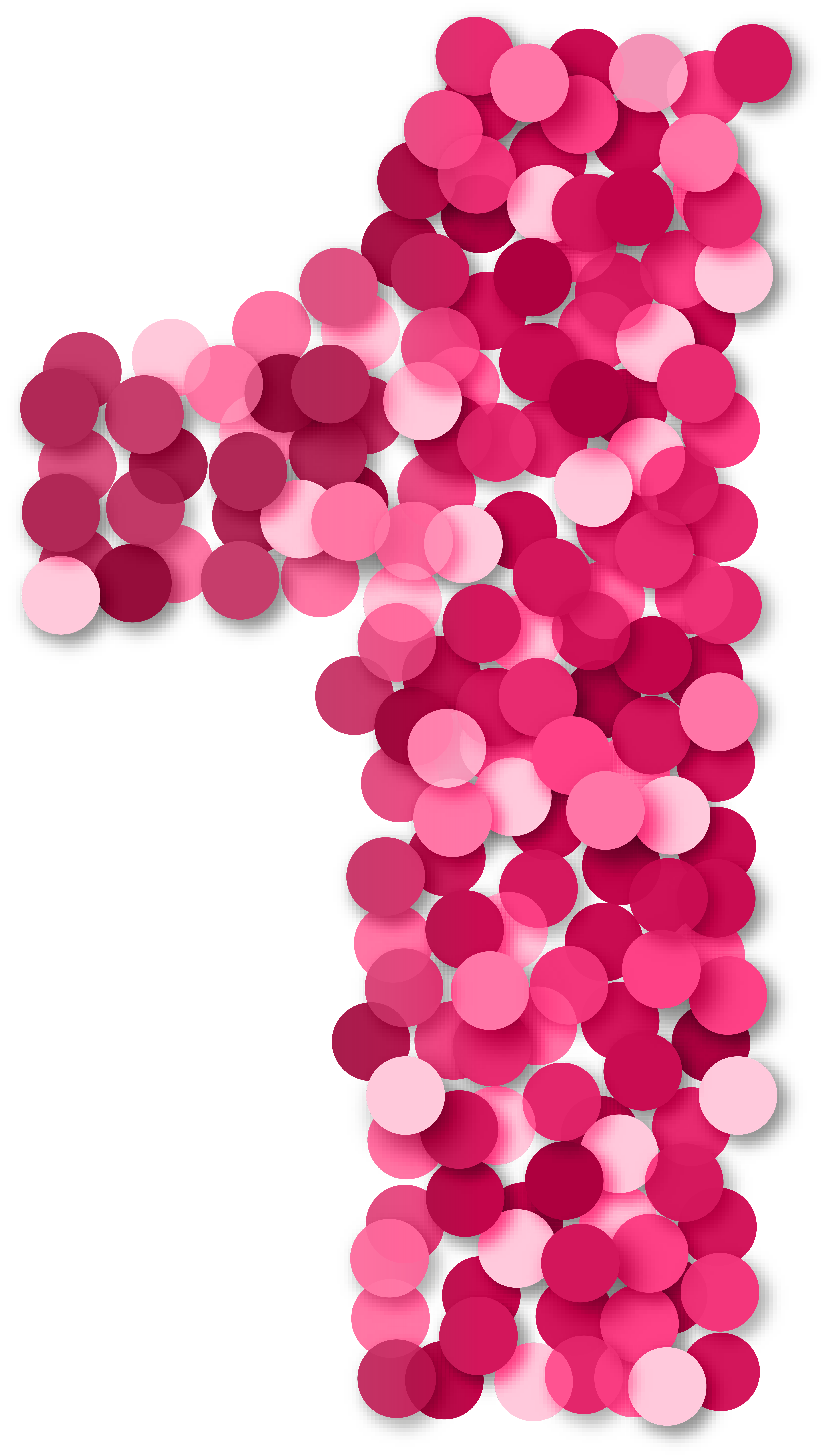 One 1 Number Pink Png Clip Art Gallery Yopriceville