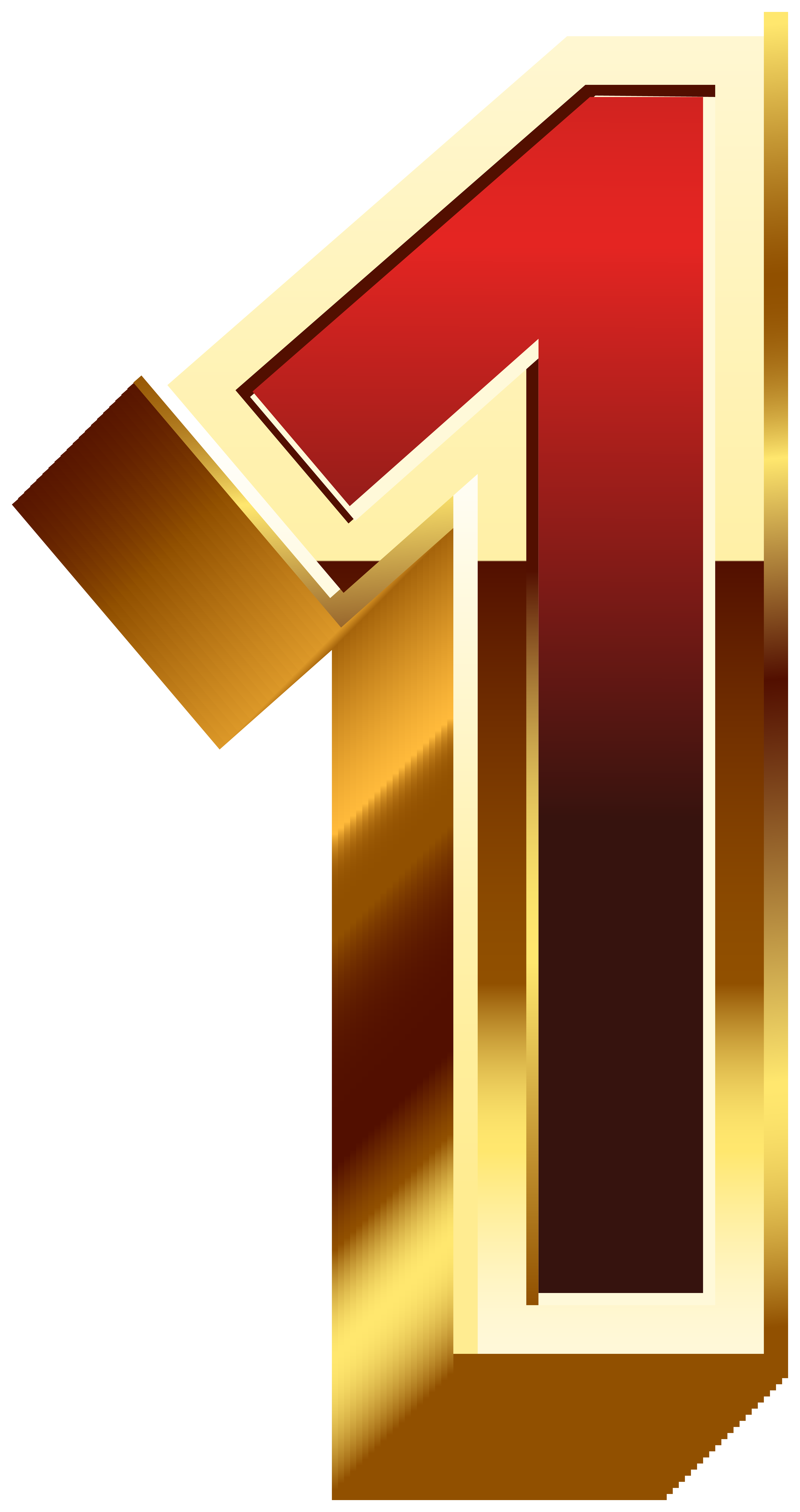 Gold Number 13 Png