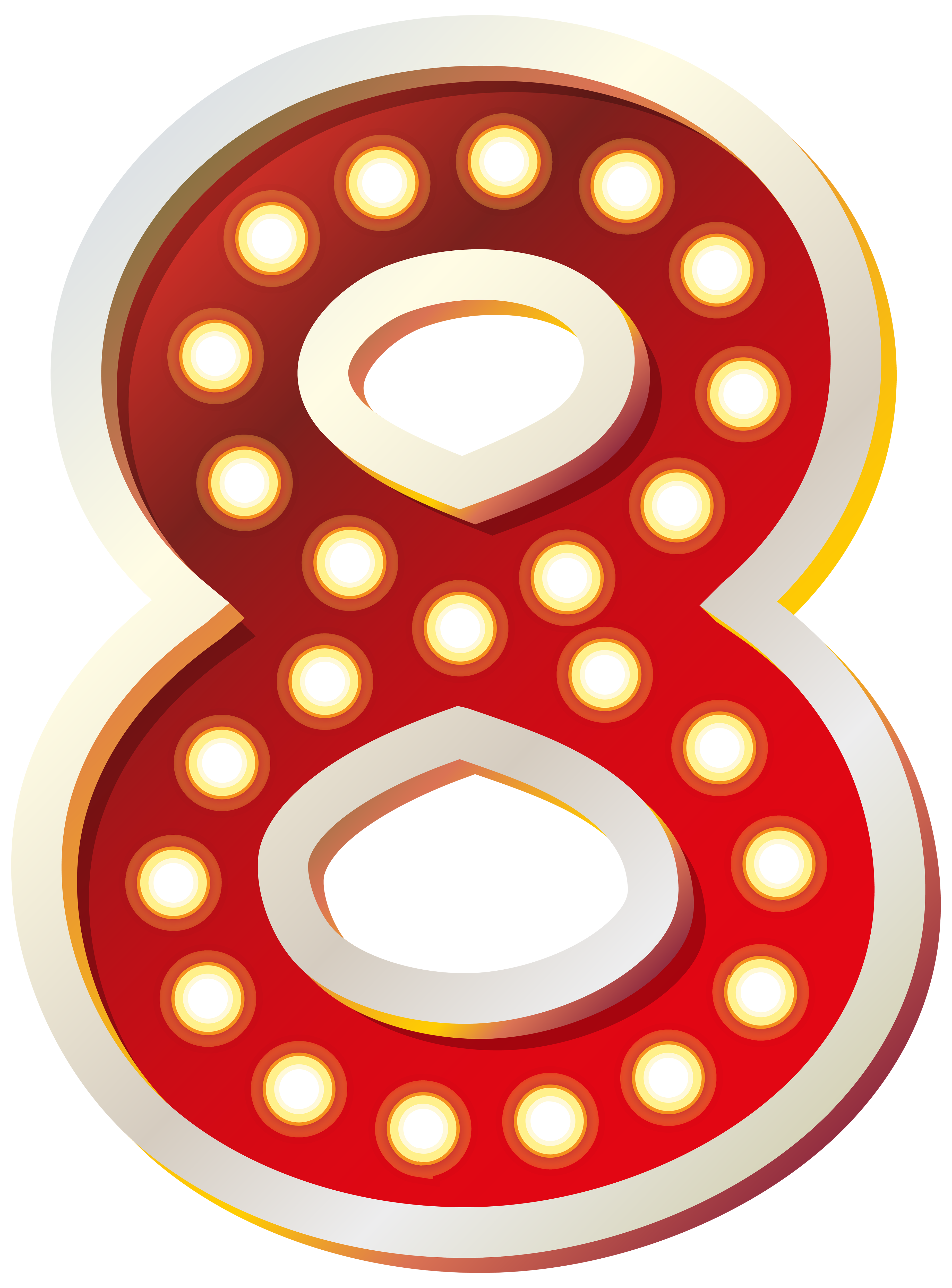 Number Eight Clip Art