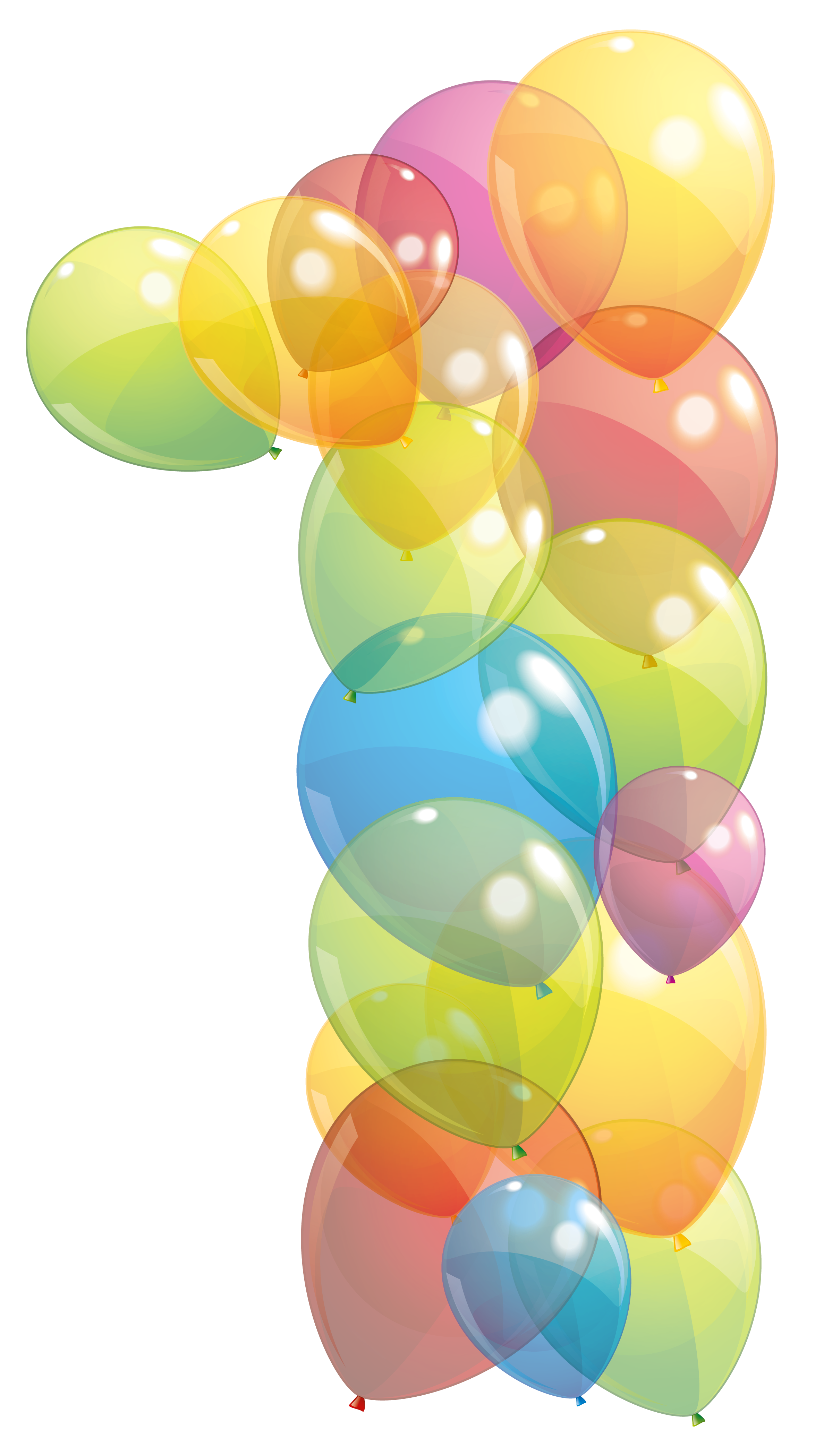 Transparent One Number of Balloons PNG Clipart Image | Gallery