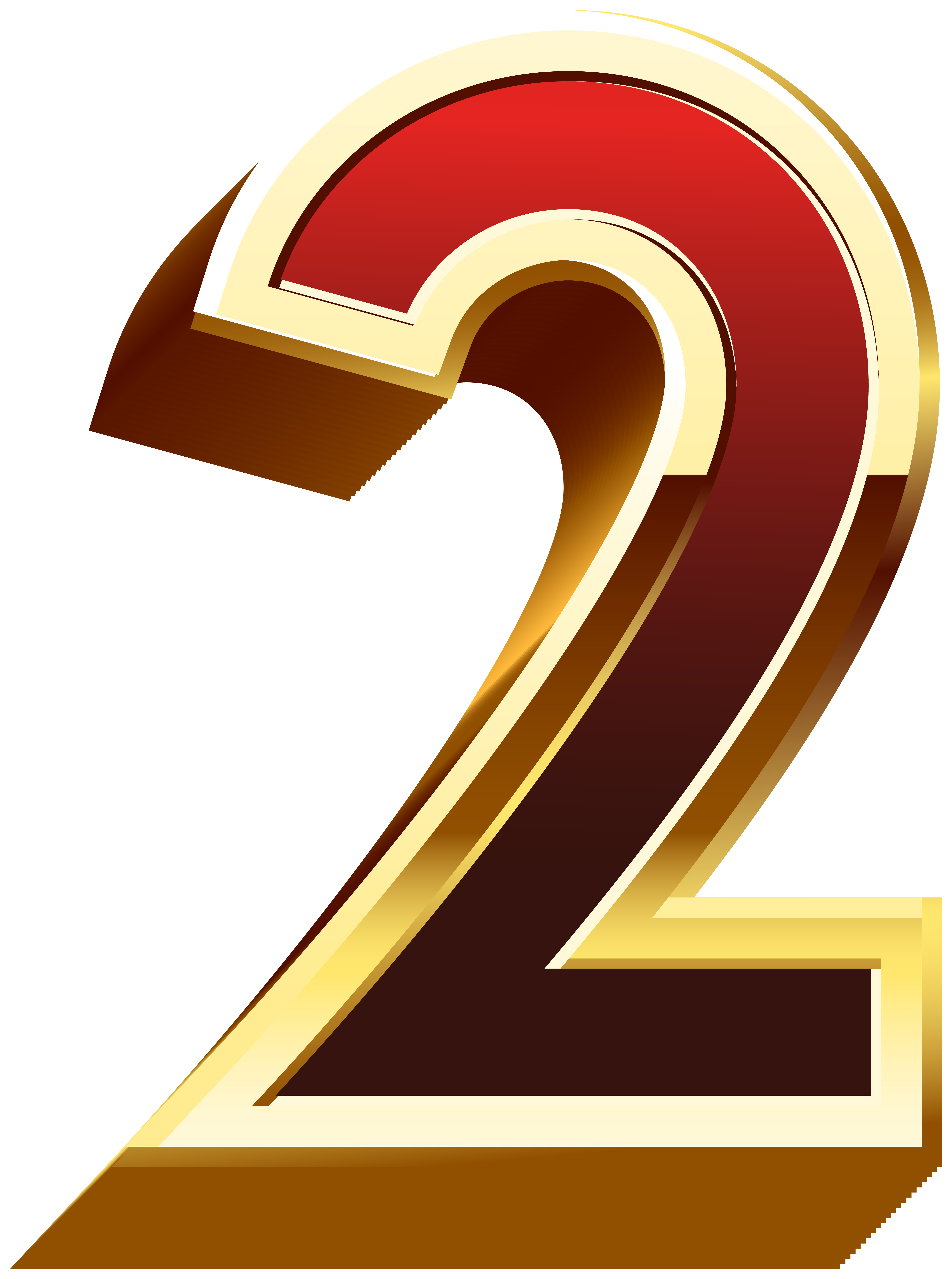 Number 2 Red Number 2 Red