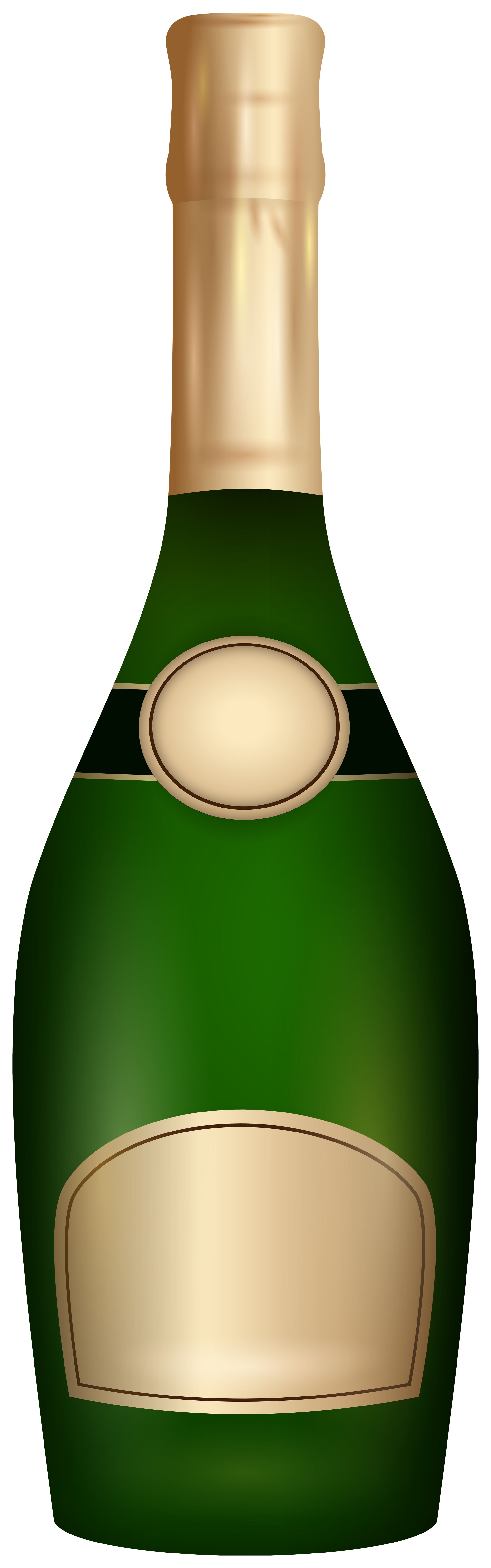 champagne bottle