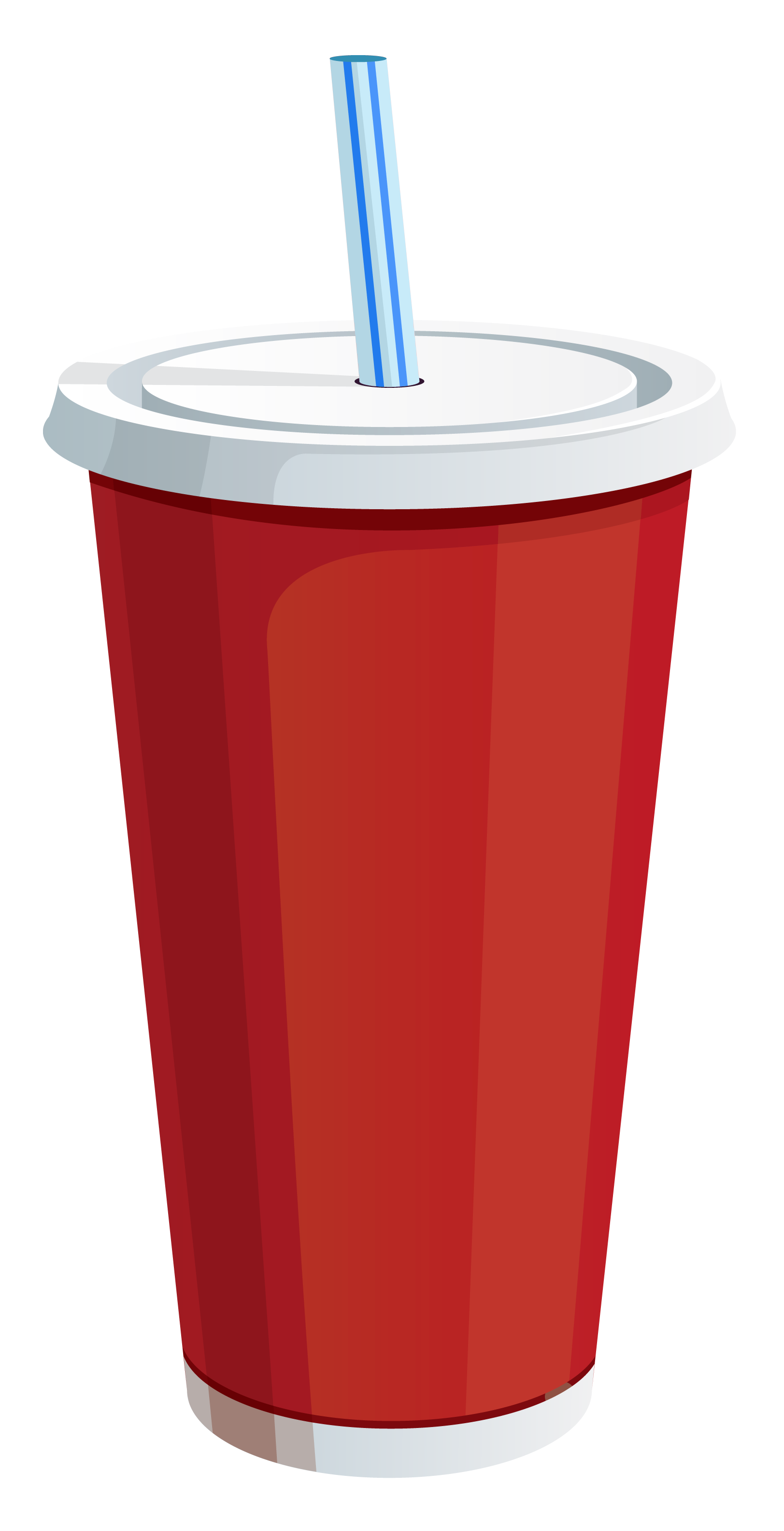 Red Plastic Drink Cup PNG Vector Clipart Image | Gallery Yopriceville - High-Quality Images and ...