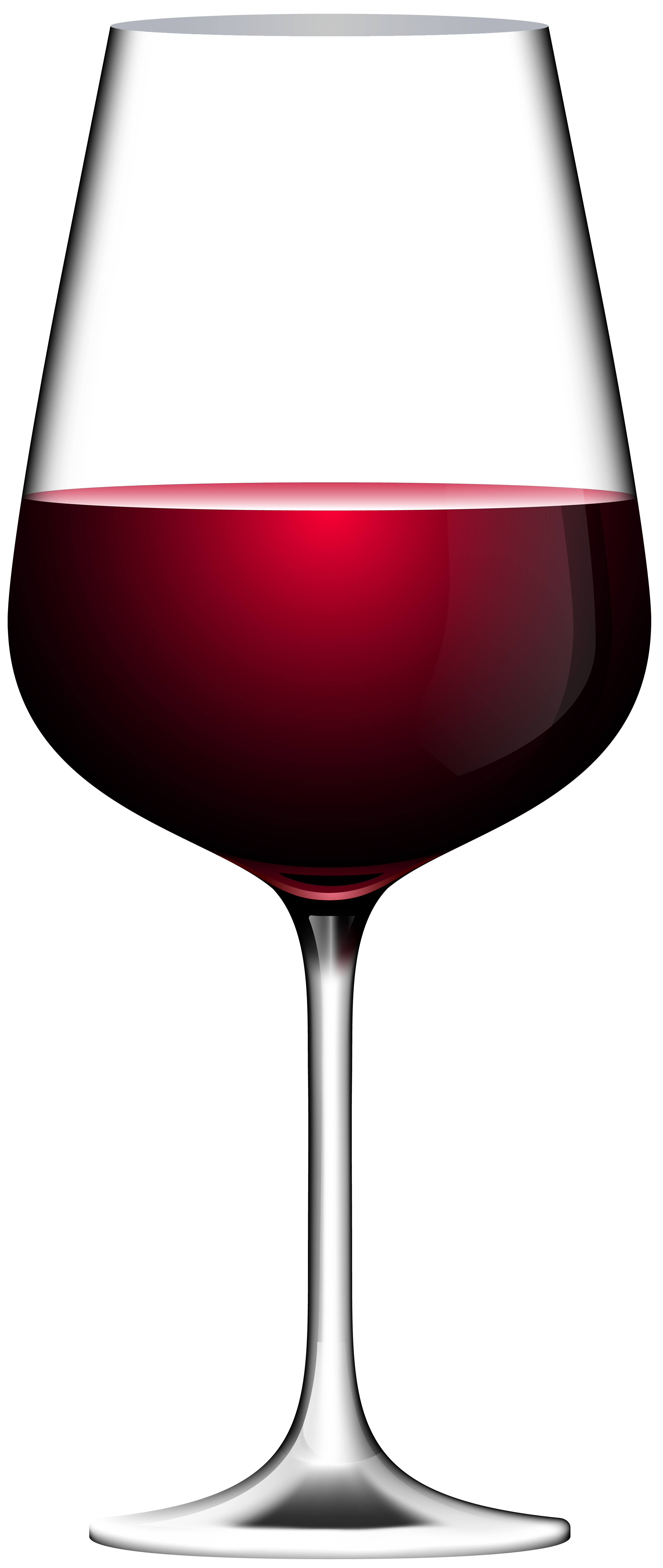 red wine glass clip art