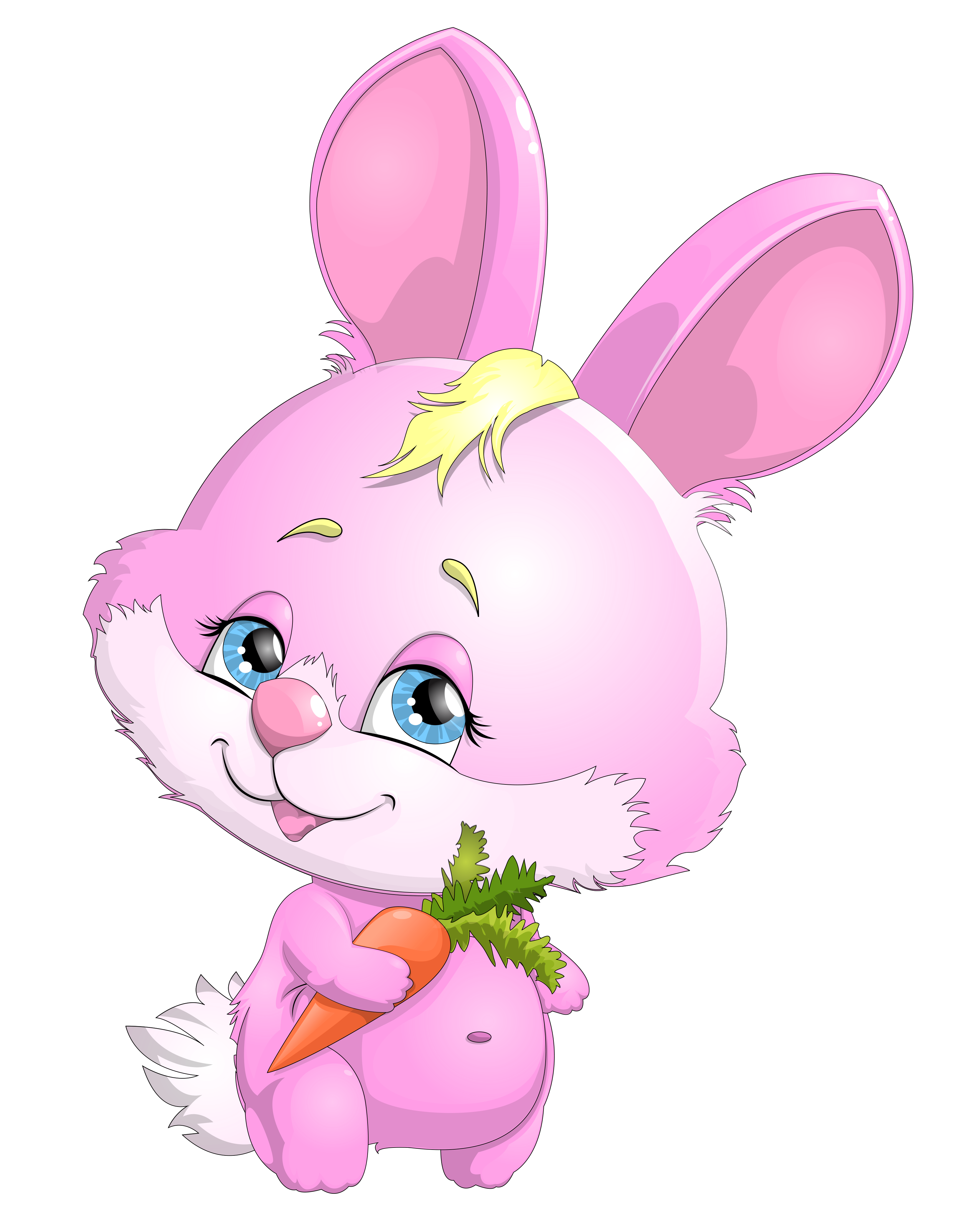 cute pink bunny