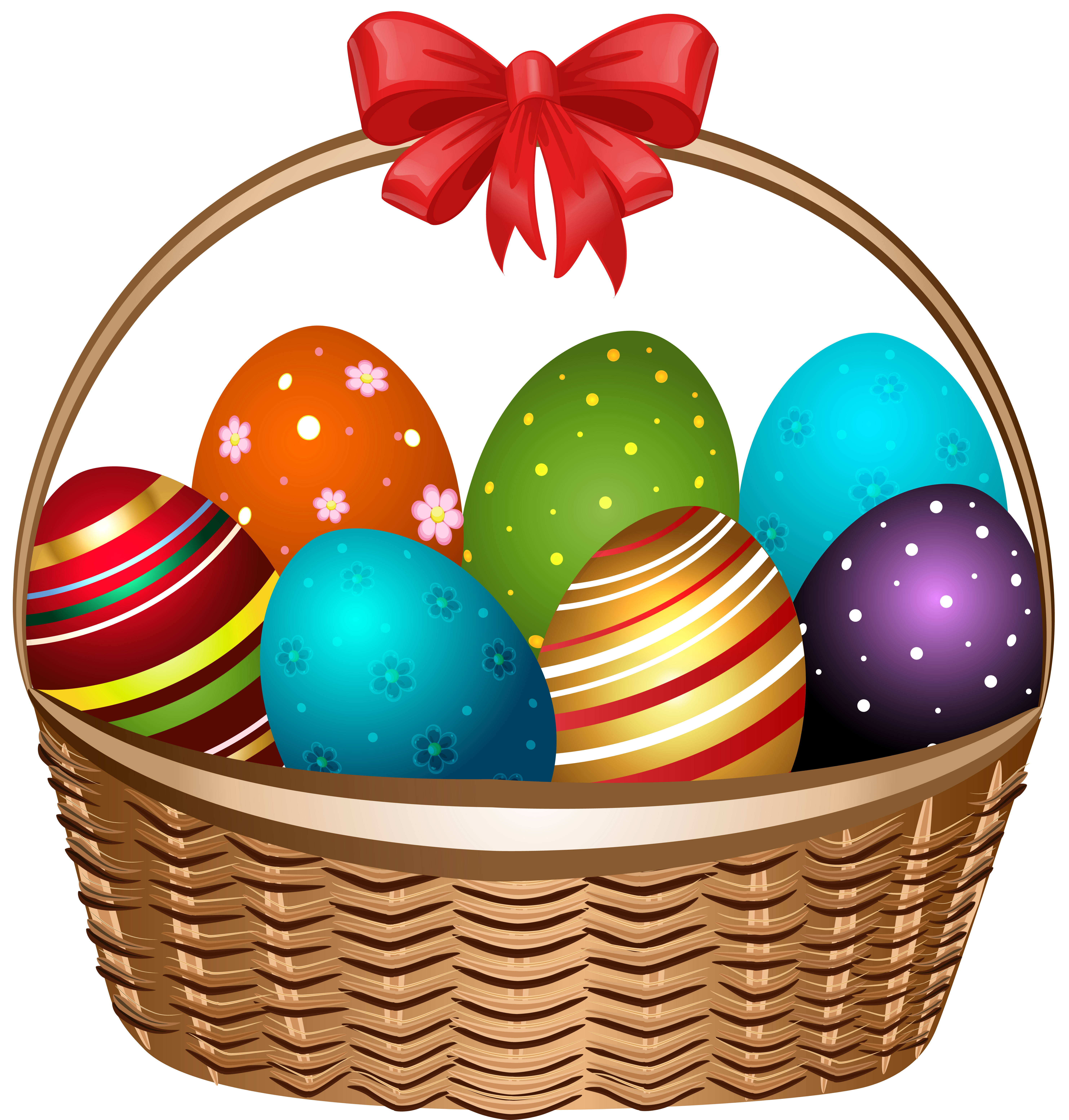 Bow with Easter Eggs Transparent Image​  Gallery Yopriceville -  High-Quality Free Images and Transparent PNG Clipart