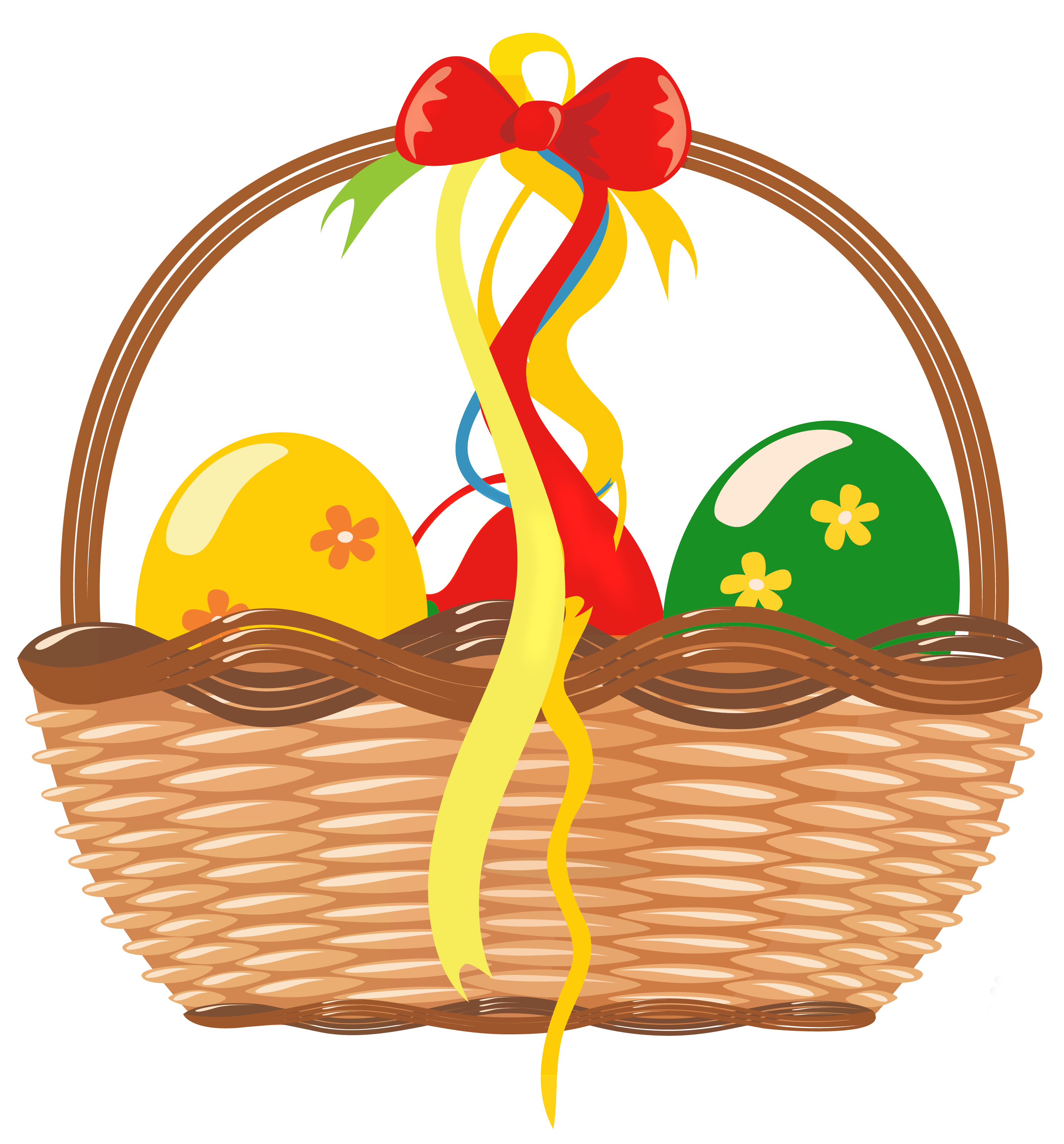 gift basket cartoon clip art