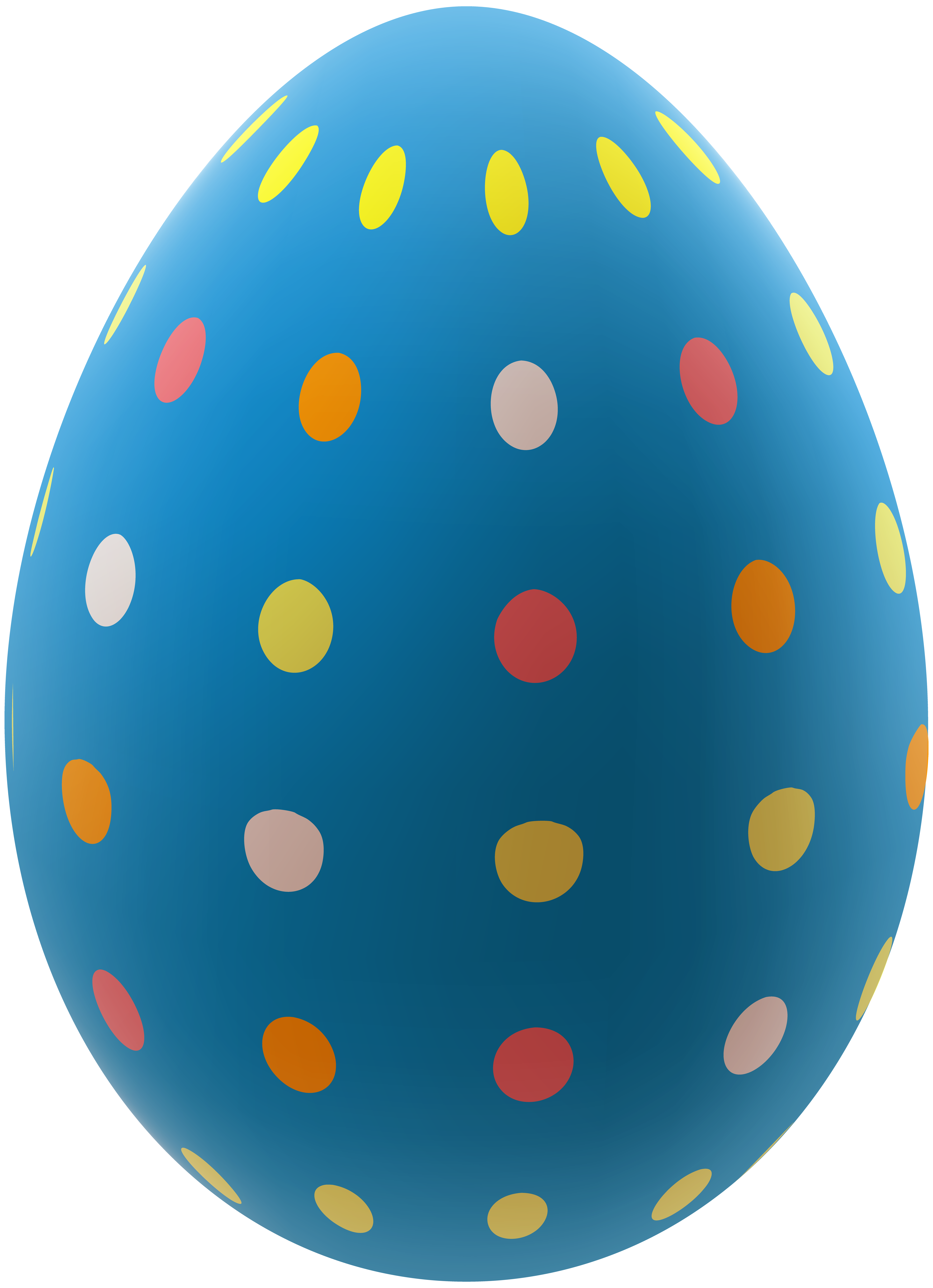 FREE Blue Easter Egg Clipart ( Royalty-free)