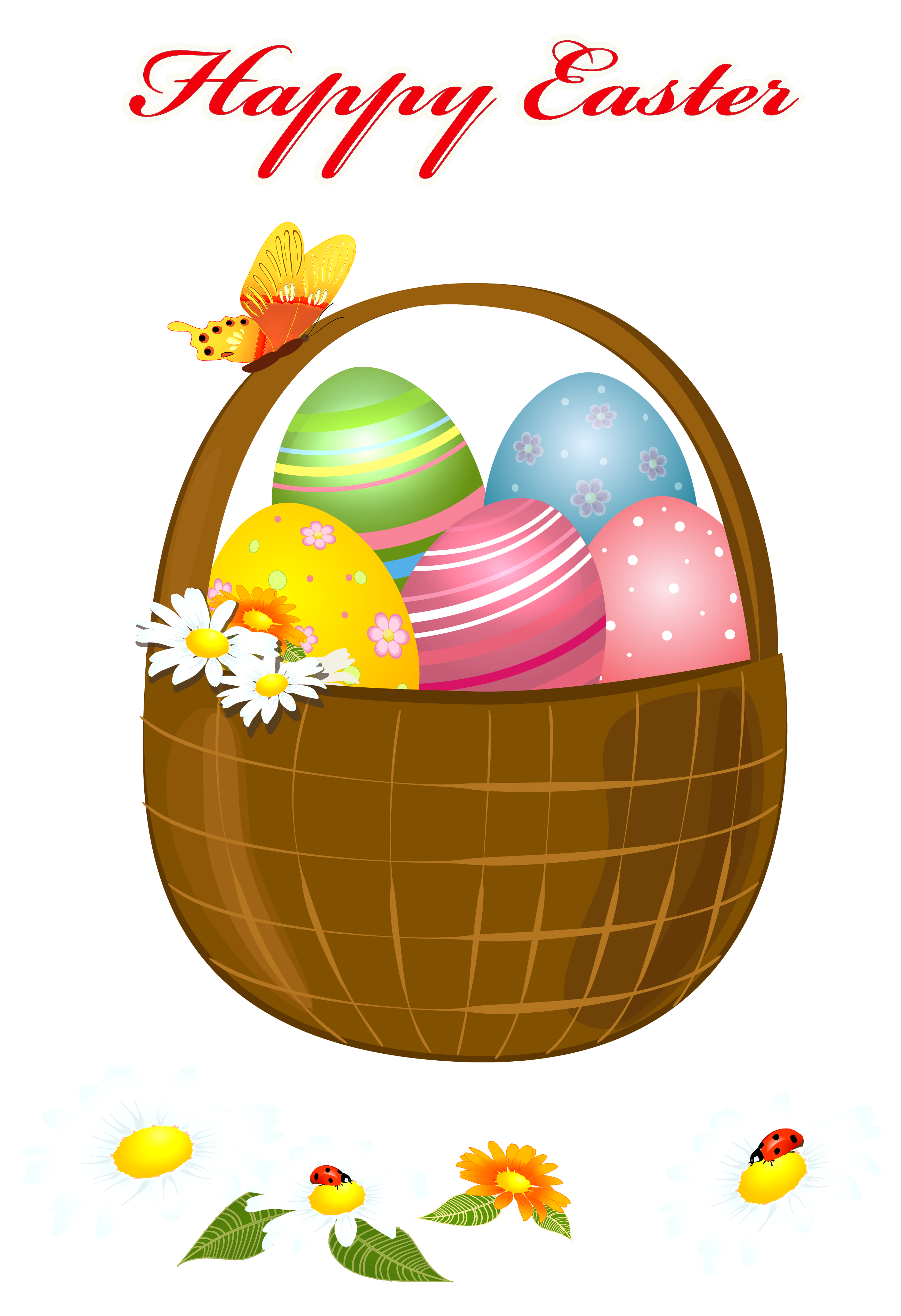 Happy Easter Eggs Transparent Image​  Gallery Yopriceville - High-Quality  Free Images and Transparent PNG Clipart