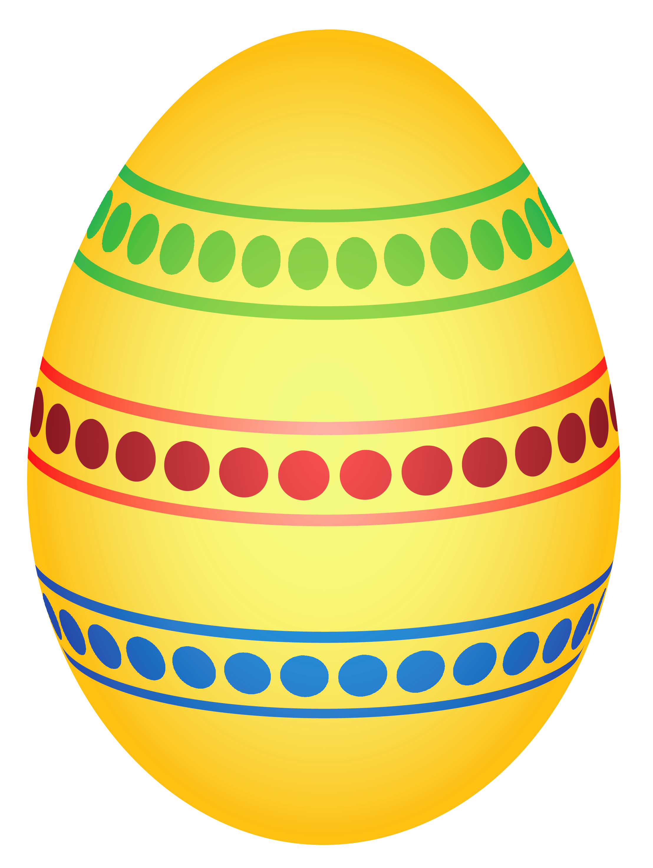 Yellow Colorful Dotted Easter Egg Png Clipairt Picture Gallery Yopriceville High Quality Images And Transparent Png Free Clipart