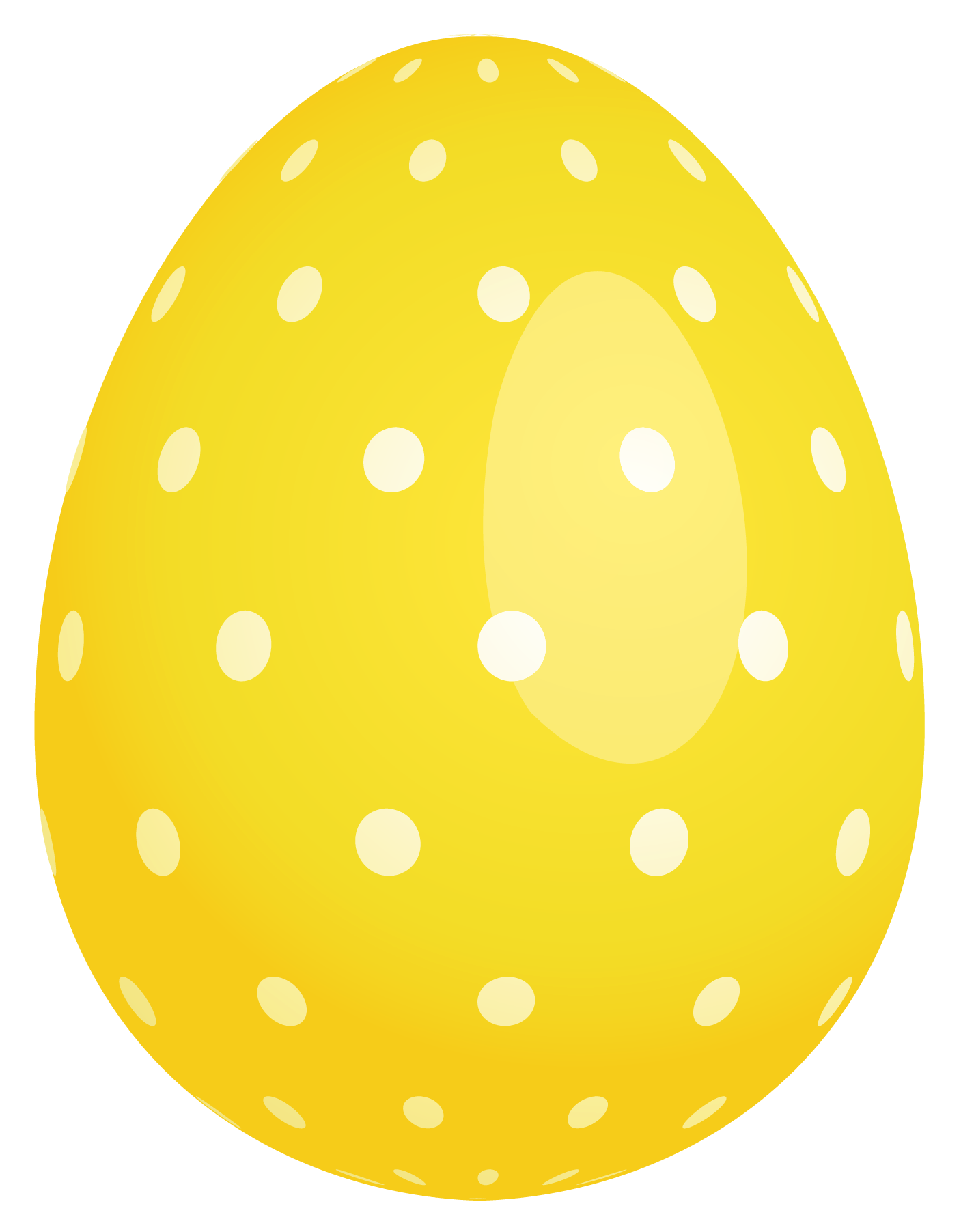 yellow easter egg