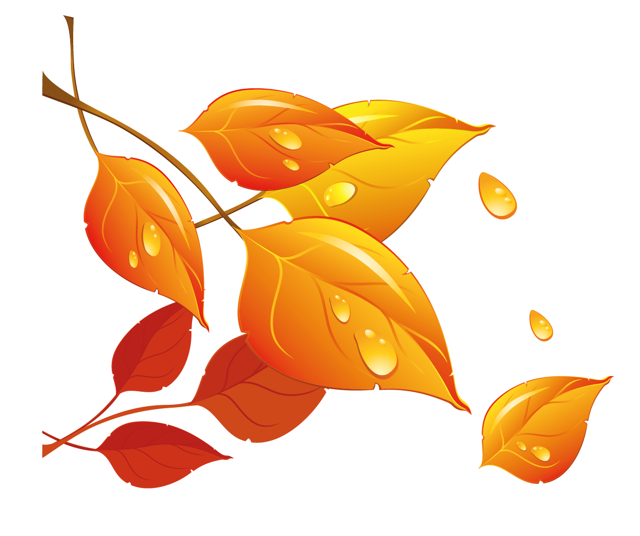 Transparent Fall Leaves PNG Clipart | Gallery Yopriceville - High